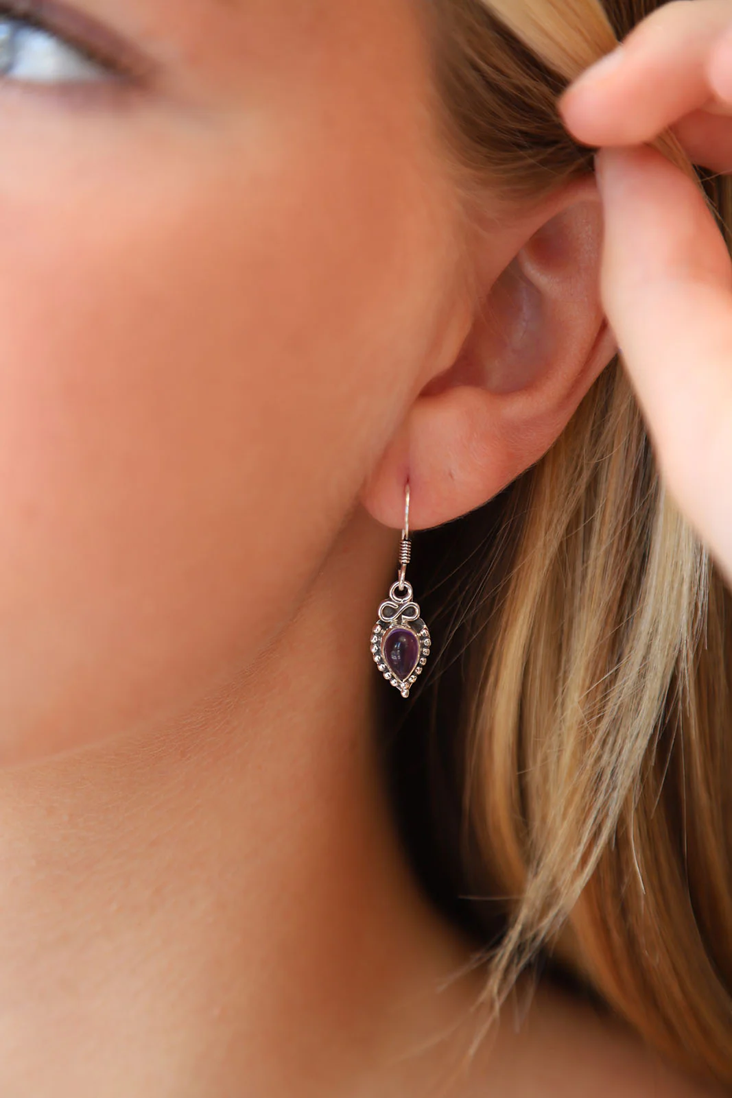 Amethyst Iola Earrings - Image 3