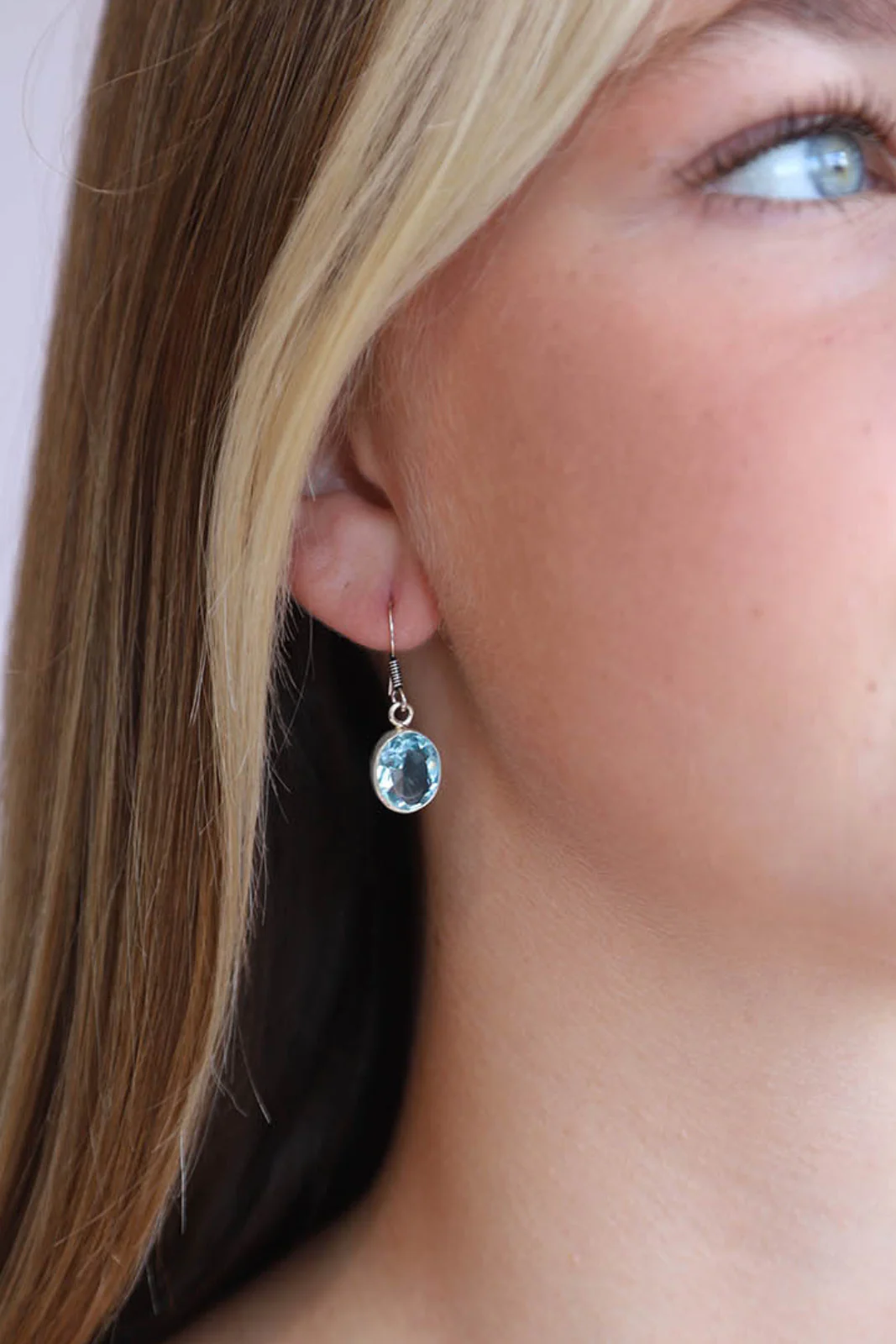 Blue Topaz Lula Earrings