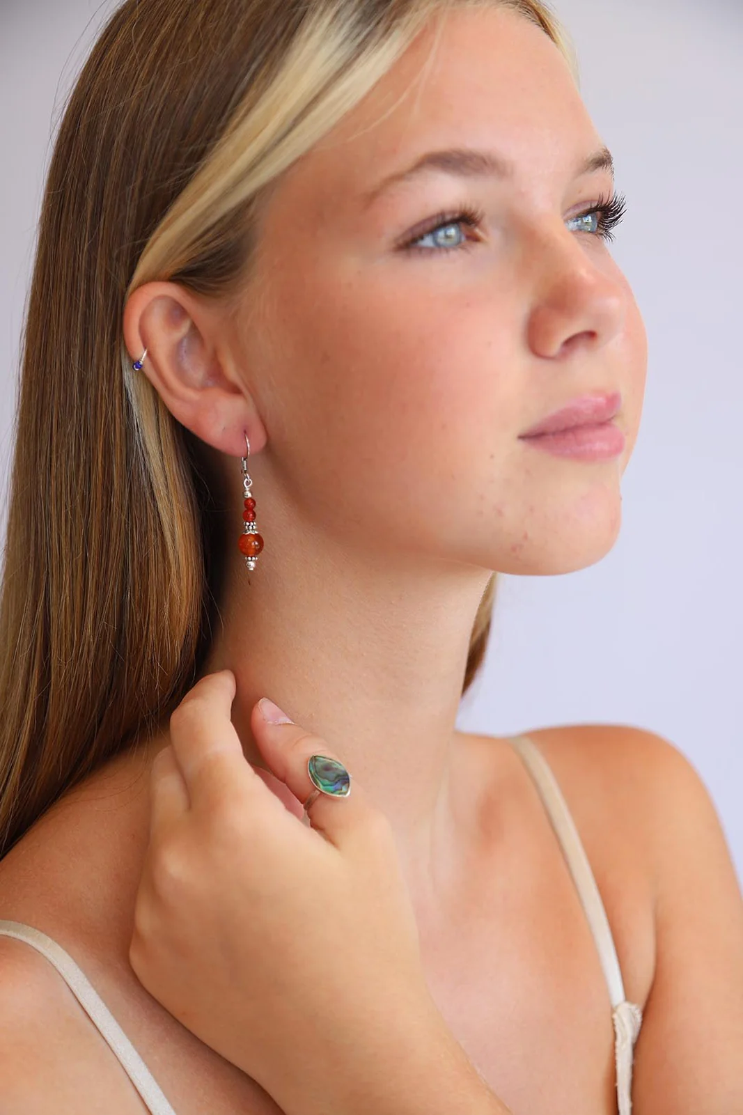 Carnelian Mila Earrings - Image 3