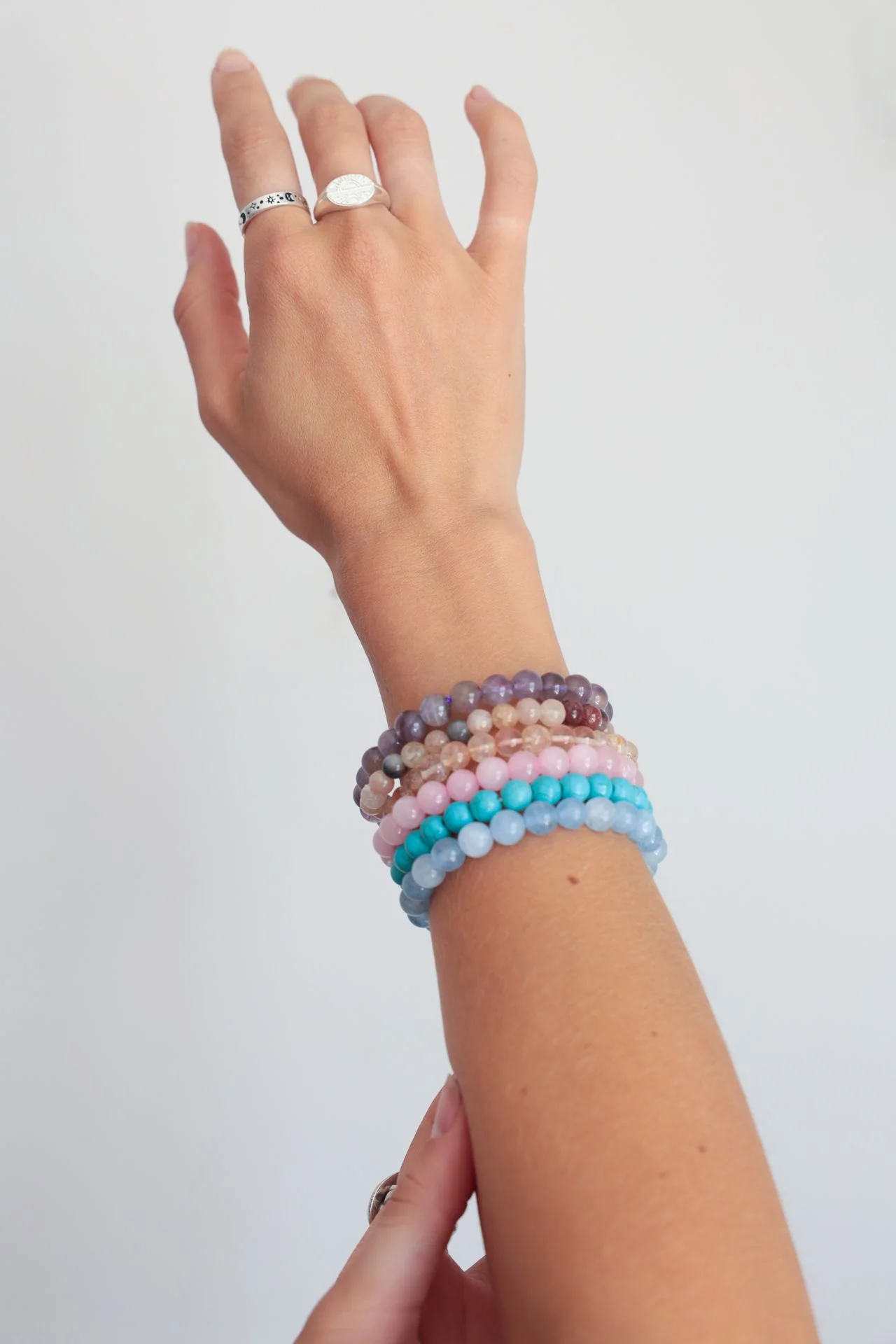 Turquoise Beaded Bracelet - Image 2