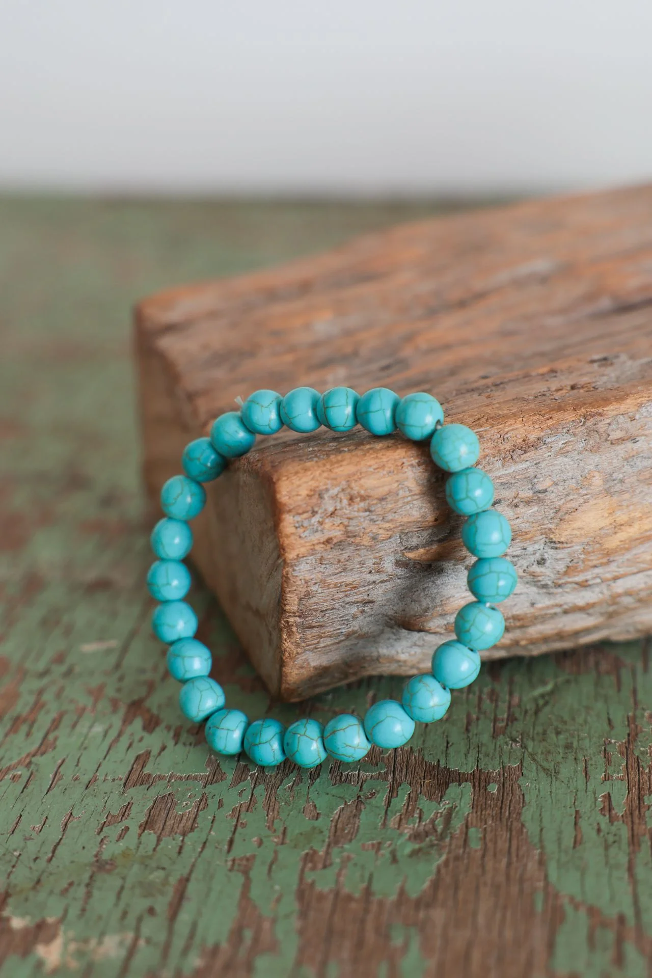 Turquoise Beaded Bracelet - Image 3