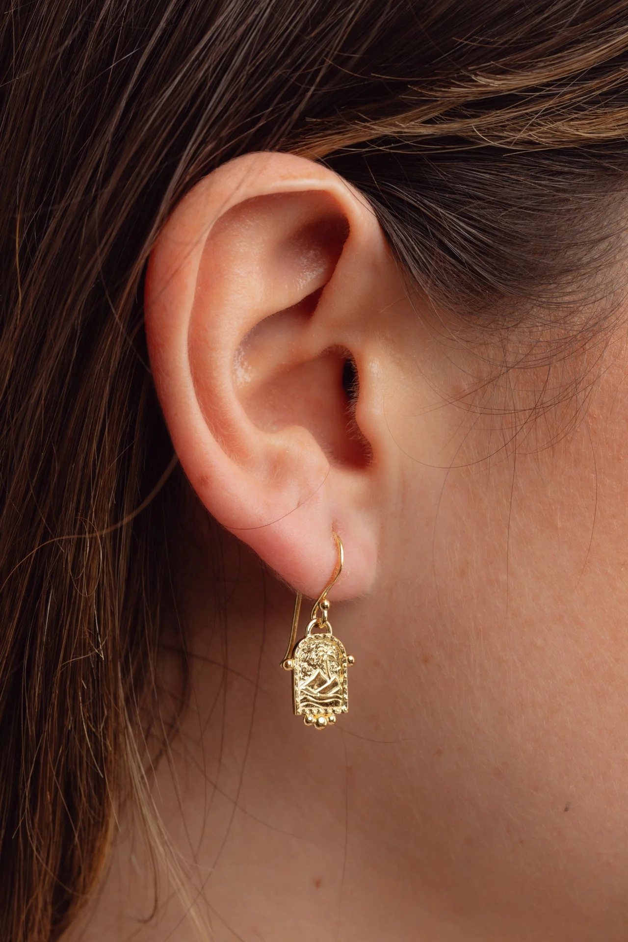 Mirage Gold Earrings - Image 5