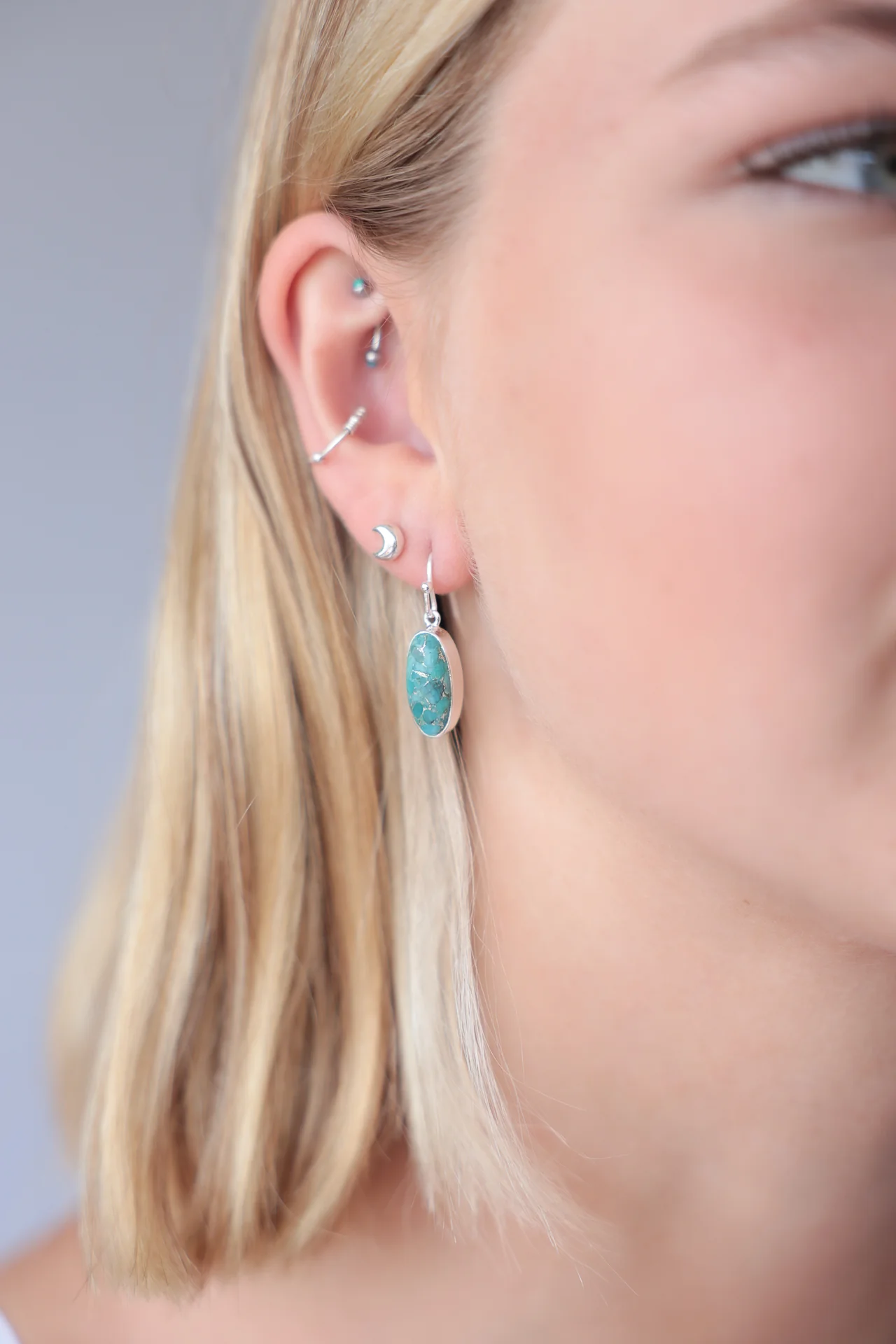 Ellari Stone Drop Earrings - Image 3