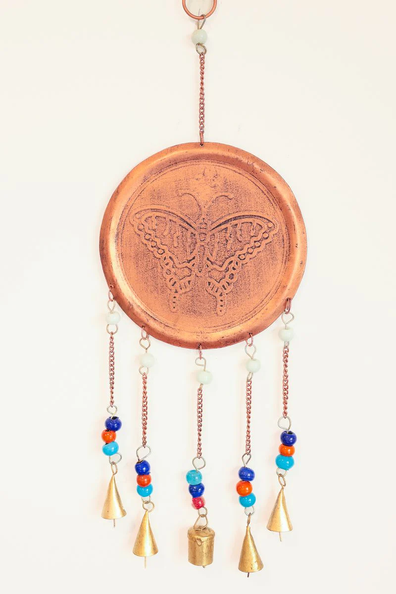 Copper Butterfly Hanging - Image 2