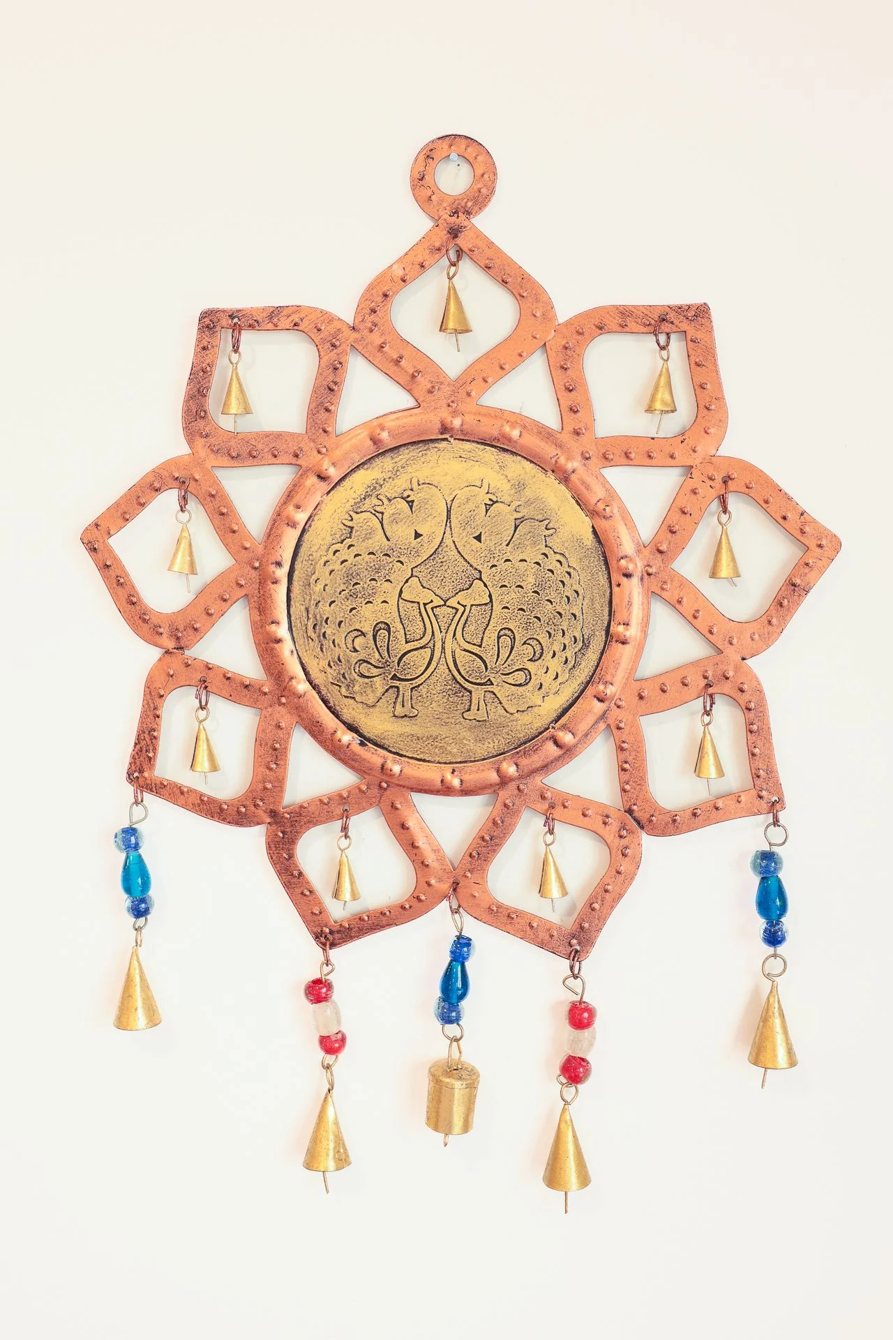 Peacock Bell Hanging - Image 2