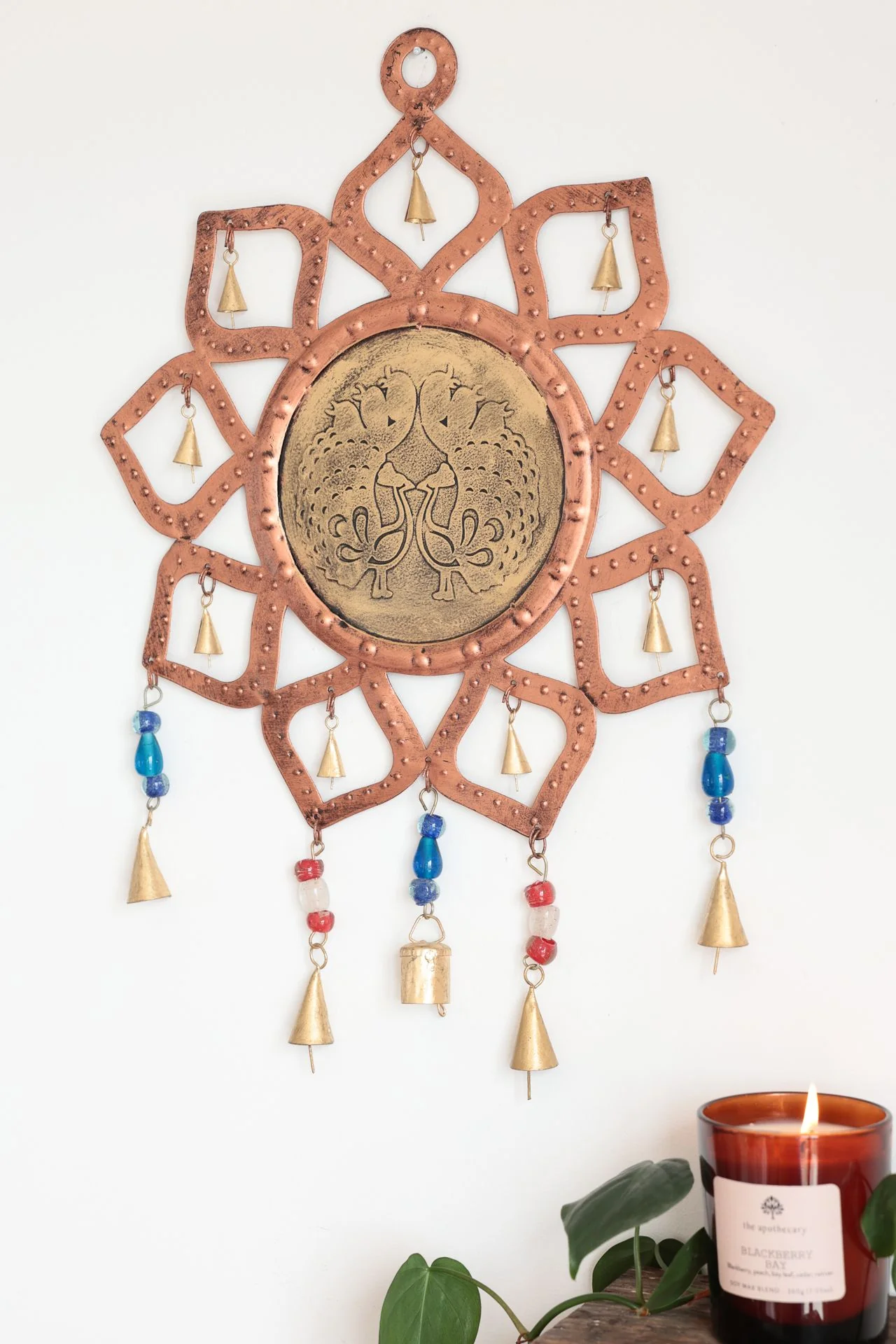 Peacock Bell Hanging - Image 3