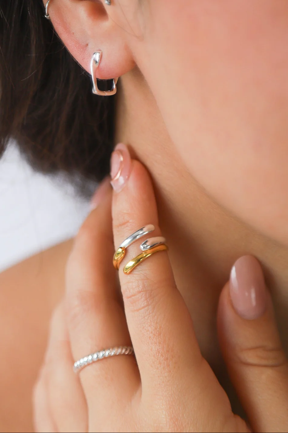 Gold Bella Wrap Ring - Image 4