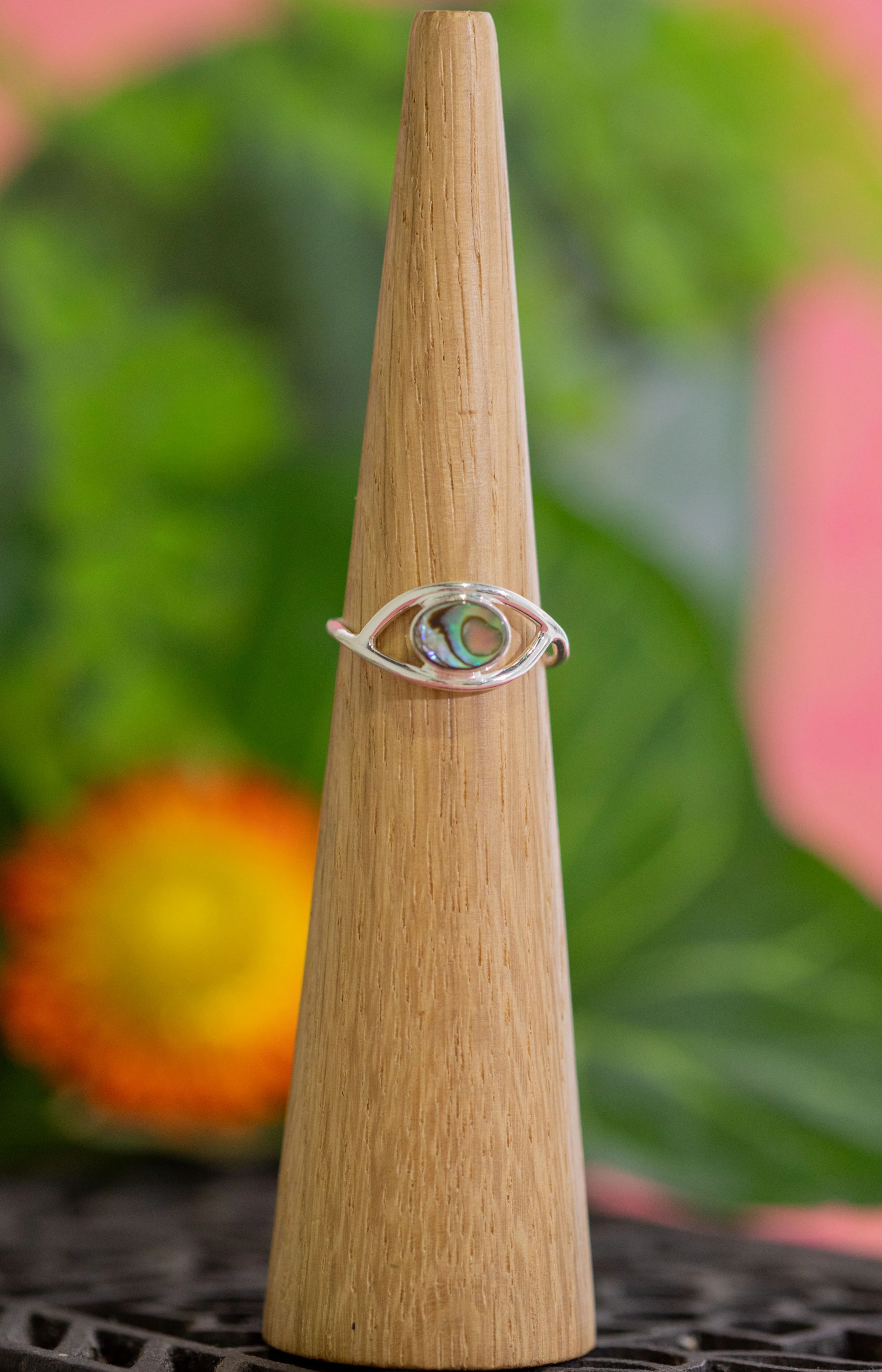 Paua Shell Javan Ring