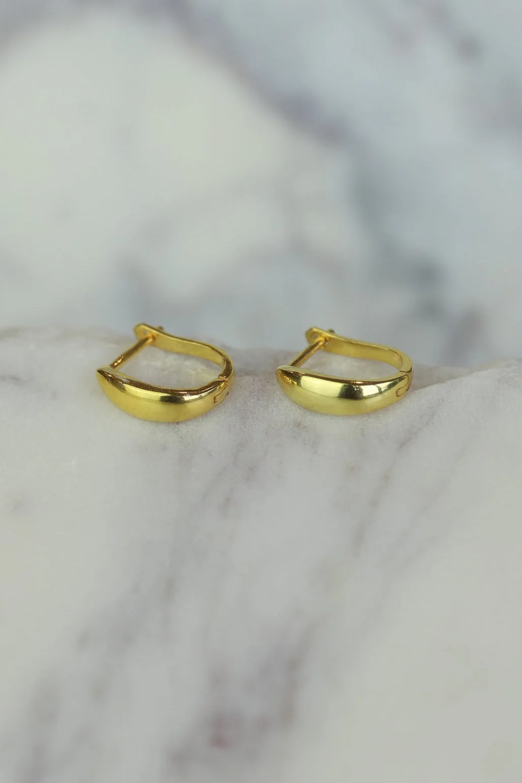 Jianna Gold Hoops - Image 2