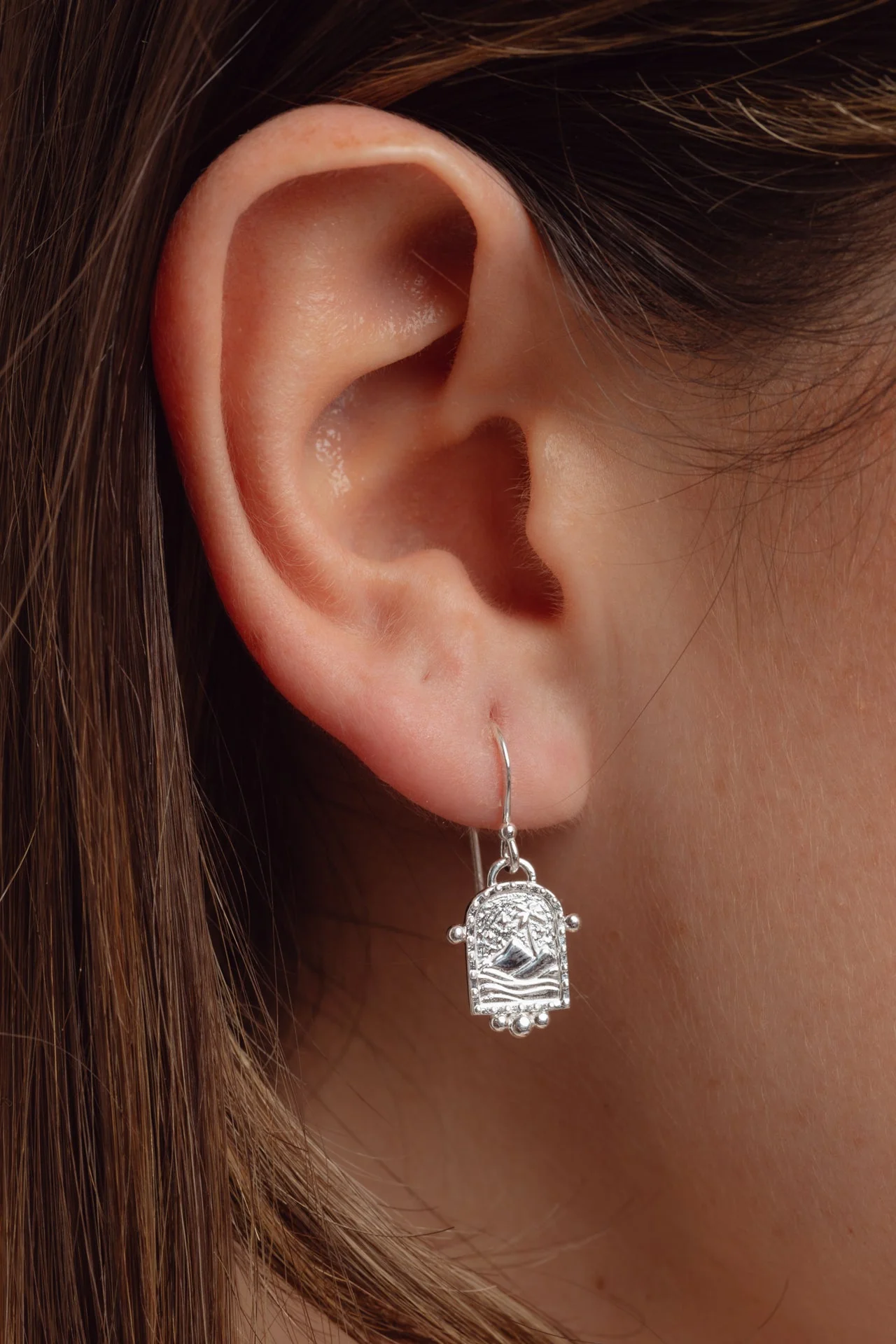 Mirage Silver Earrings
