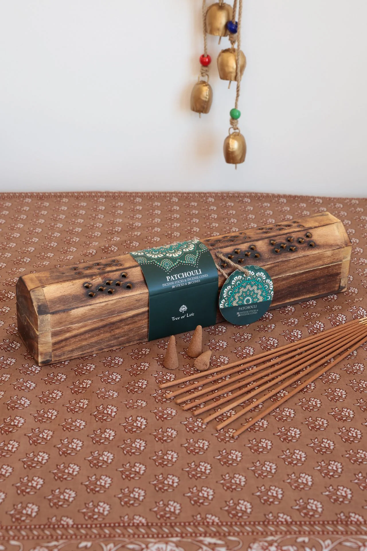 Patchouli Wooden Incense Box