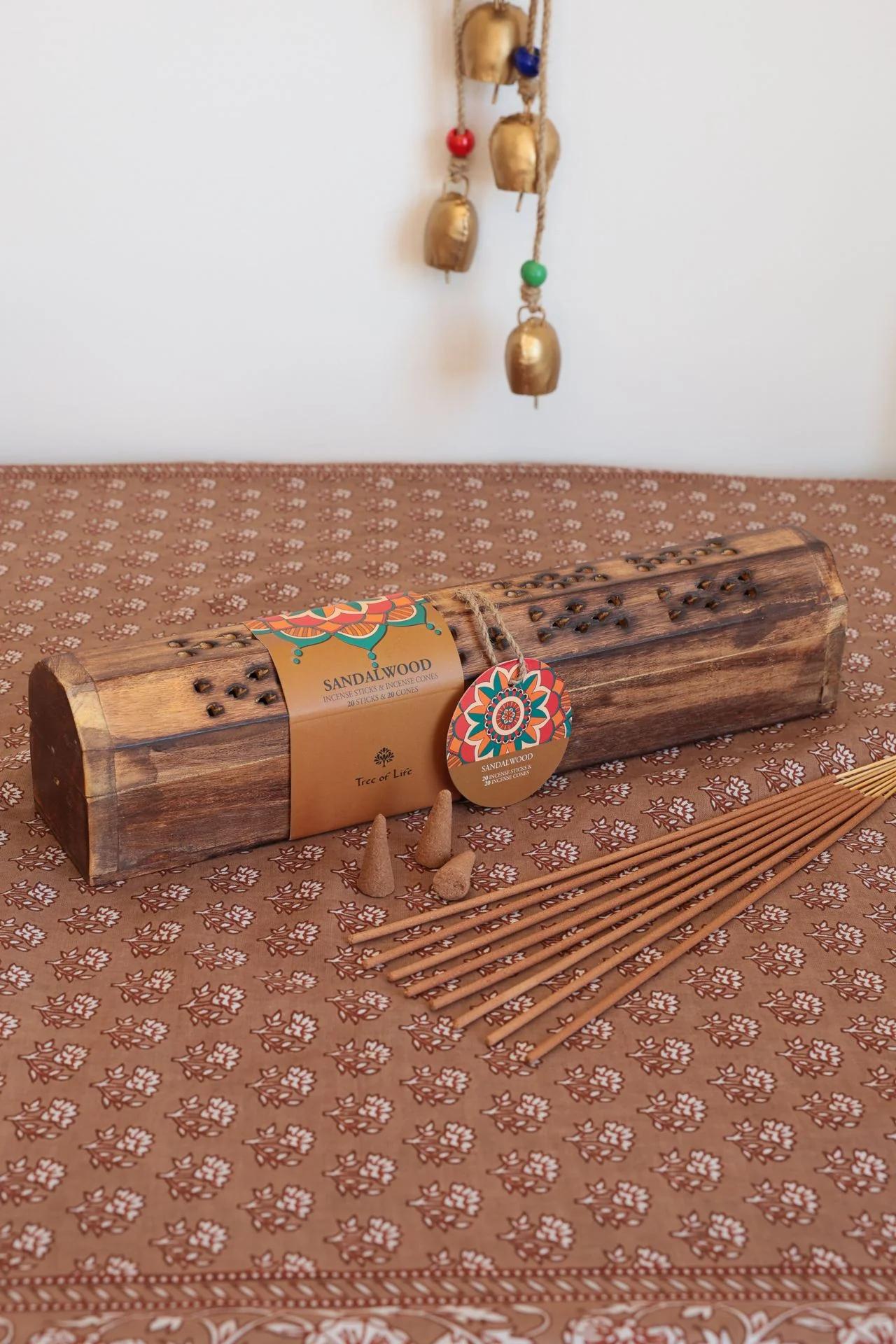 Sandalwood Wooden Incense Box - Image 2