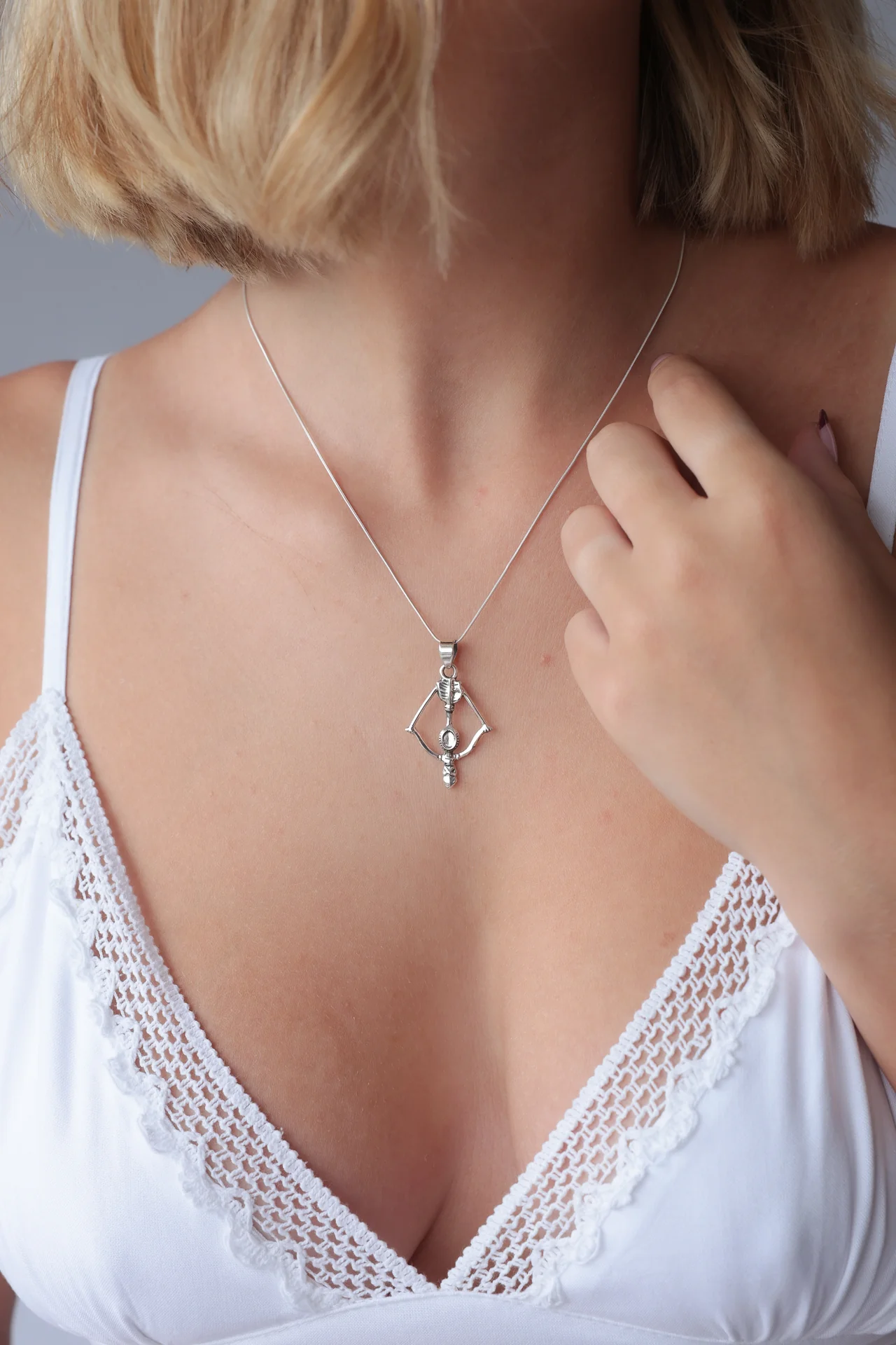 Bow and Arrow Pendant