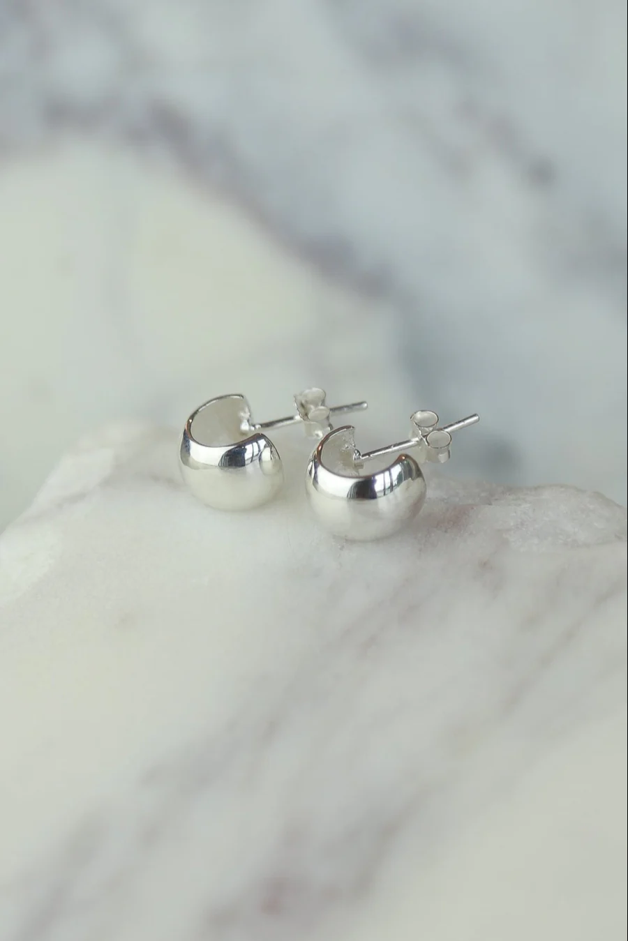 Monti Silver Huggies - Image 2