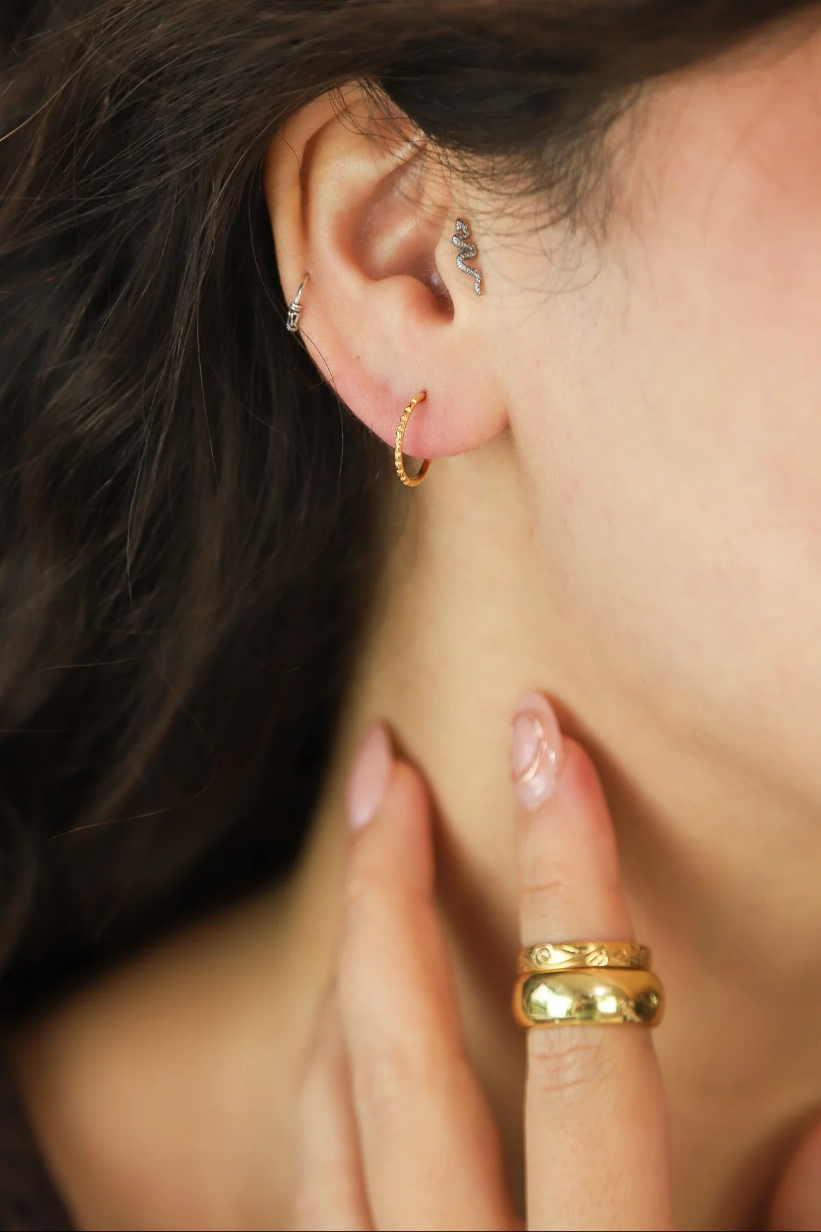 Gold Simplicity Band - Image 2