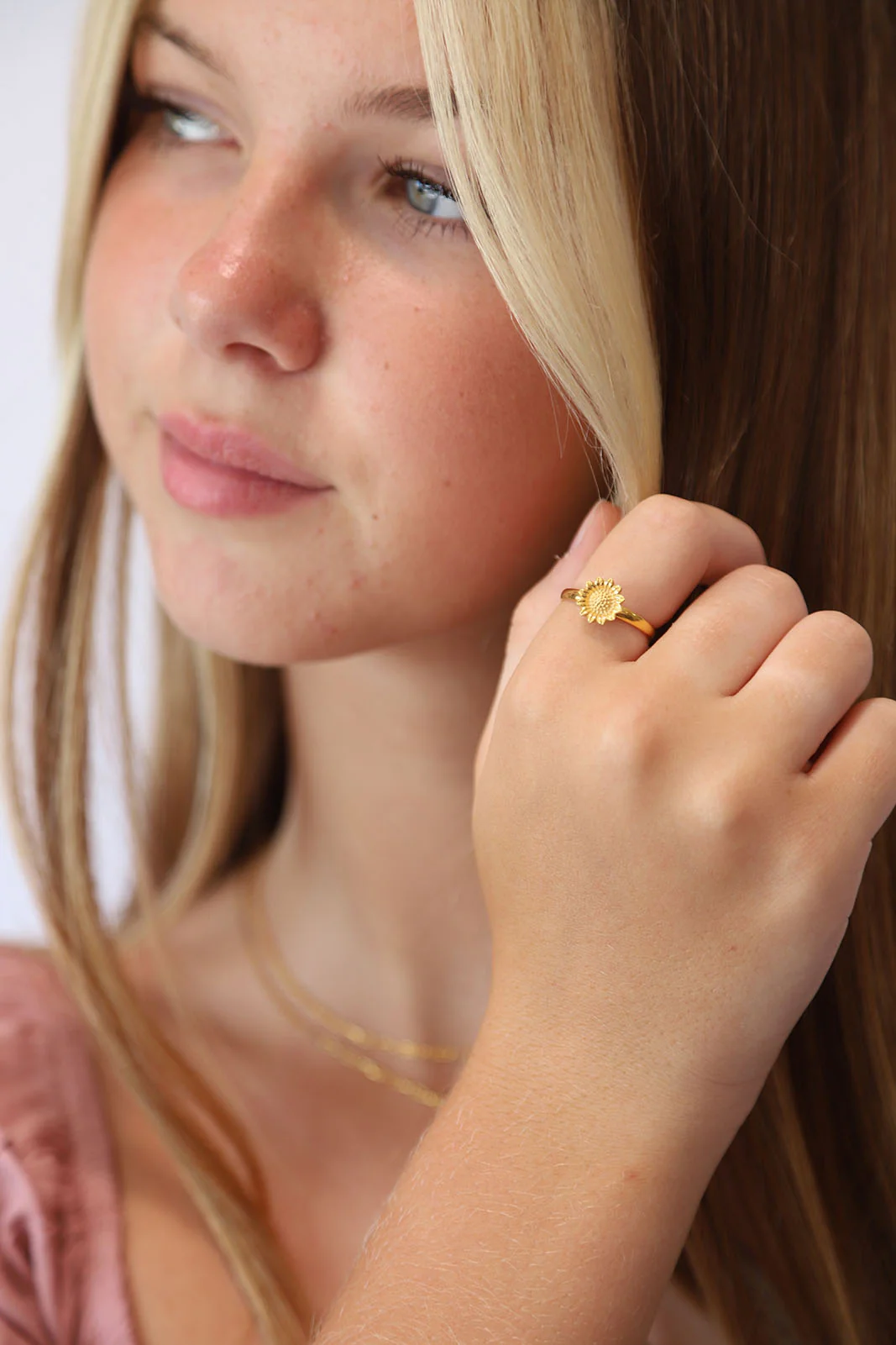 Gold Flower Ring