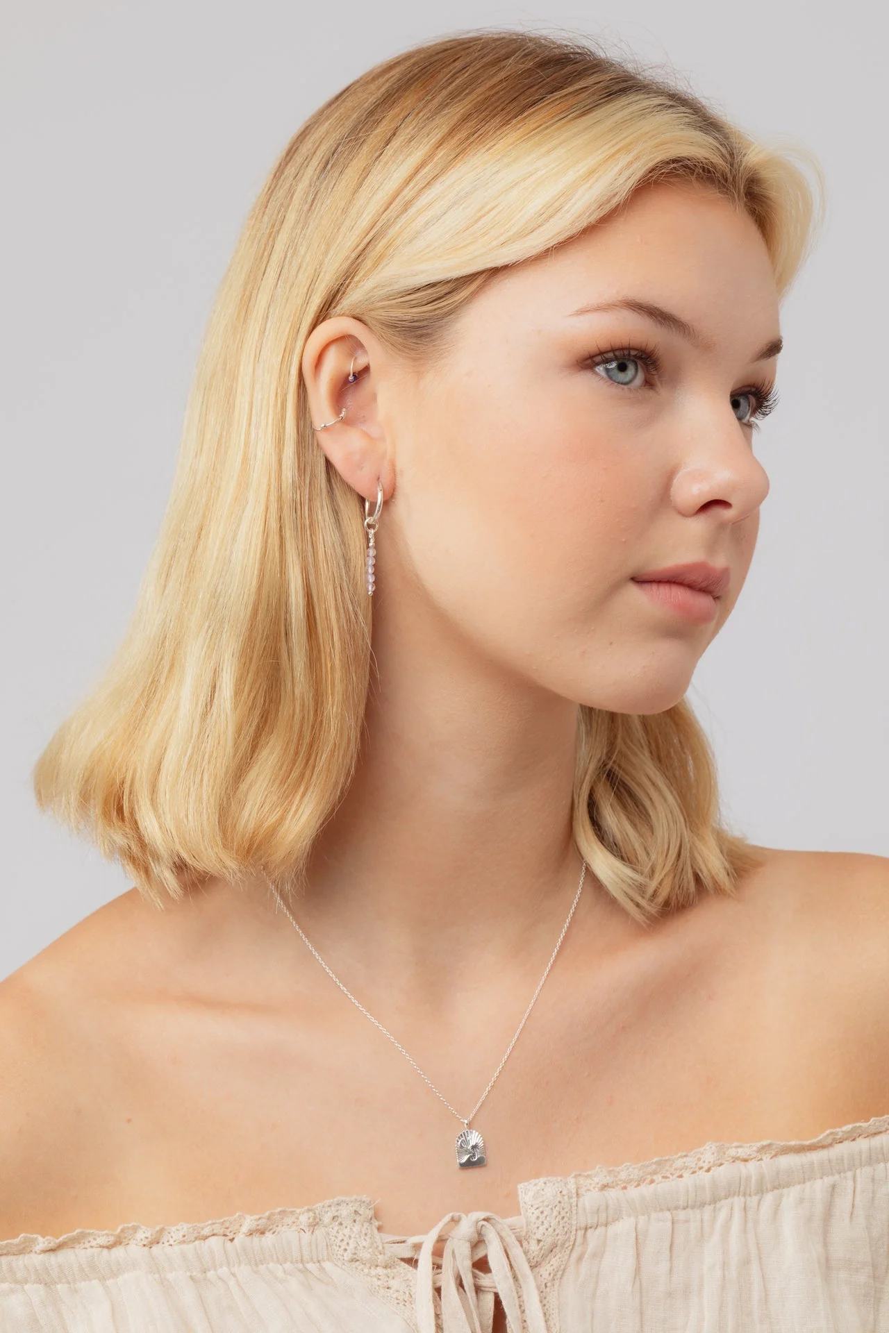 Lyla Amethyst Drops - Image 2