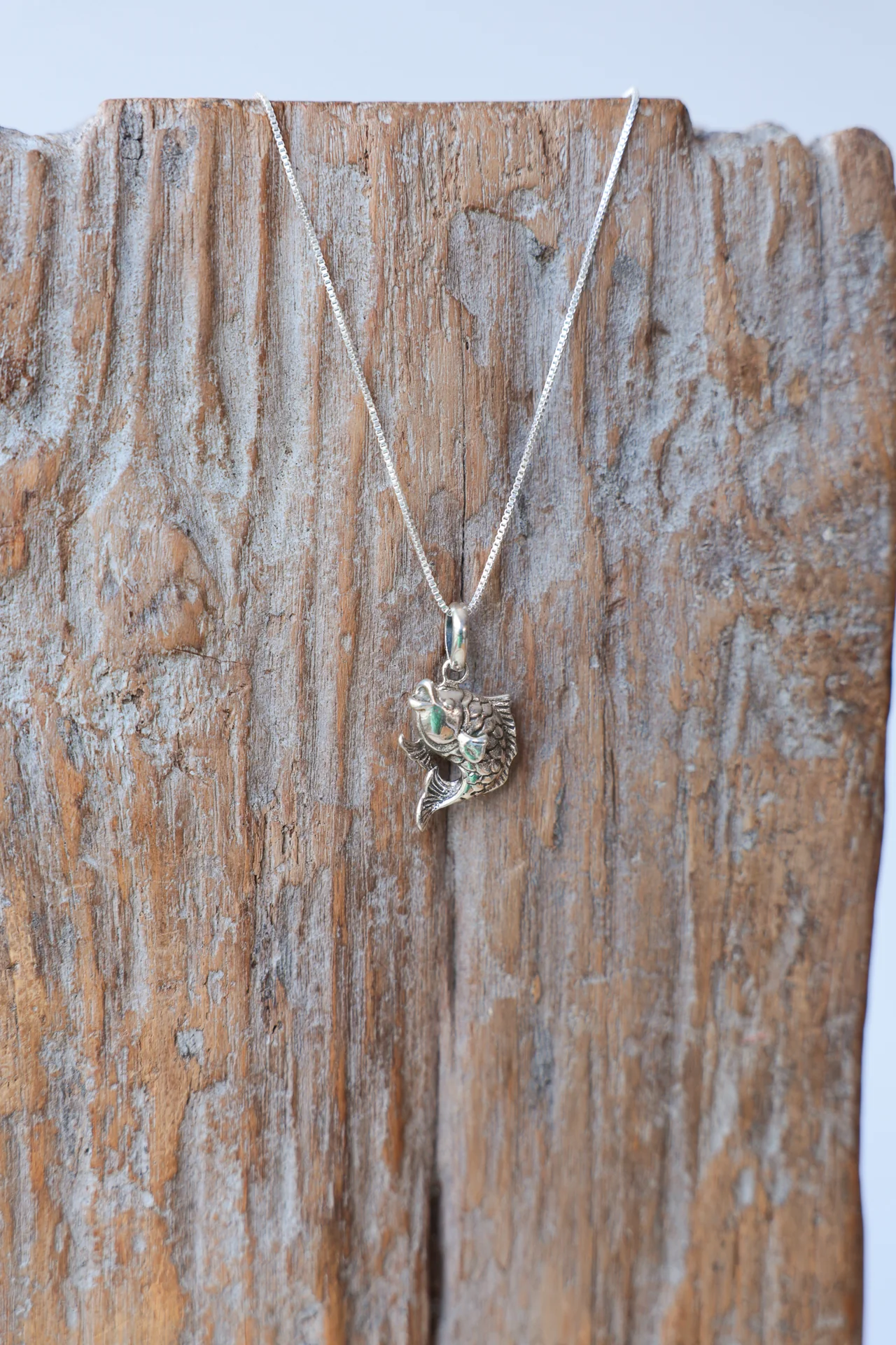 Kanji Fish Pendant - Image 2