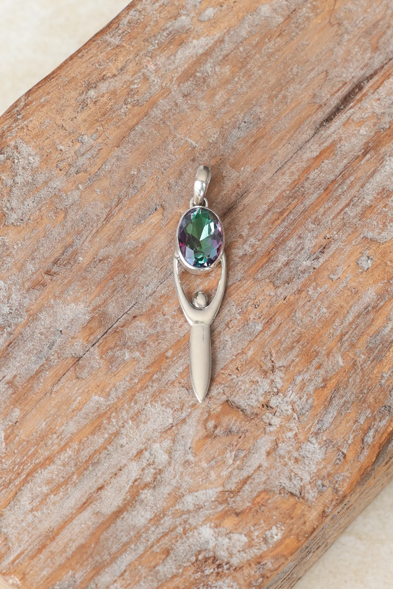 Praise Mystic Topaz Pendant - Image 2