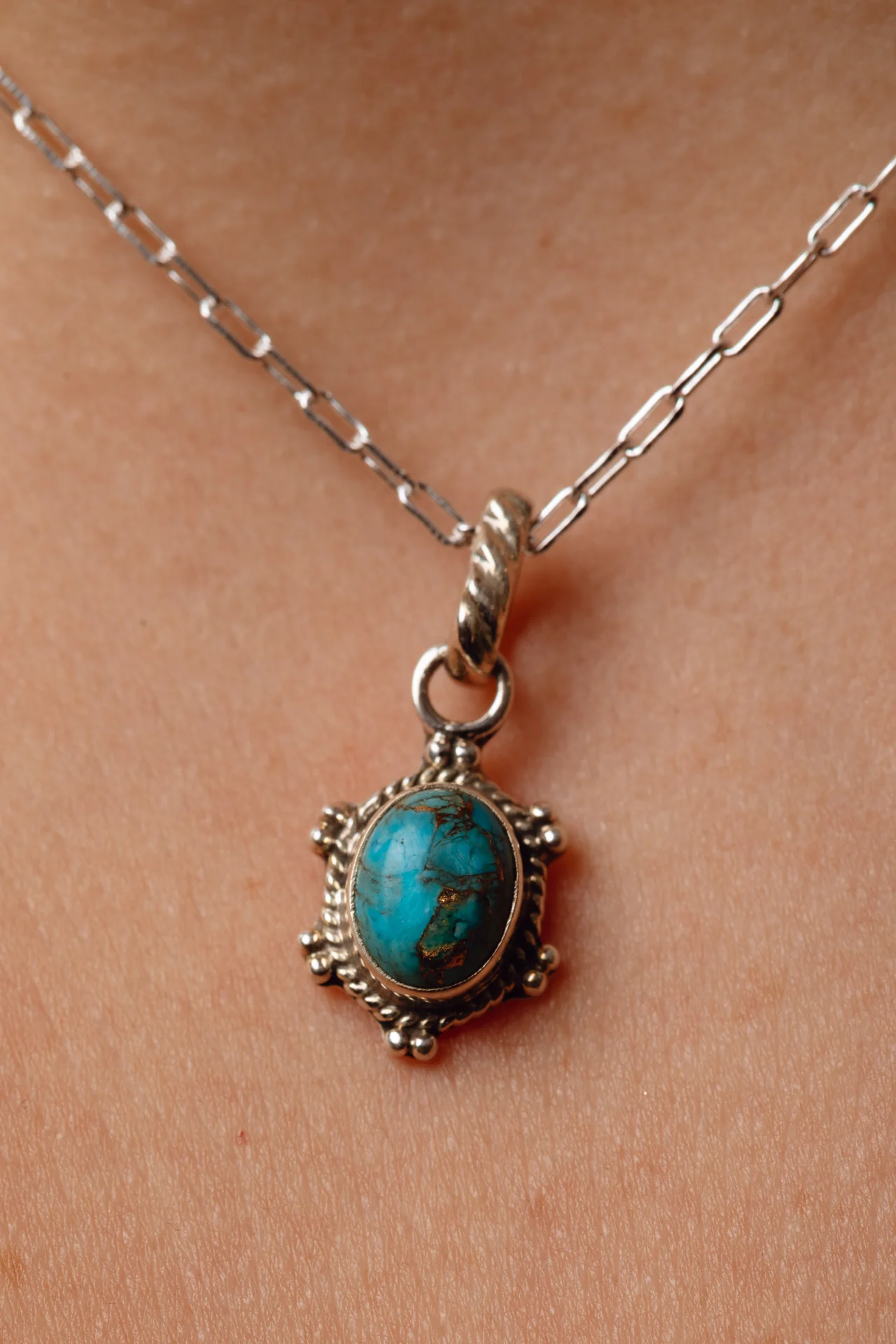 Miliana Turquoise Pendant - Image 2