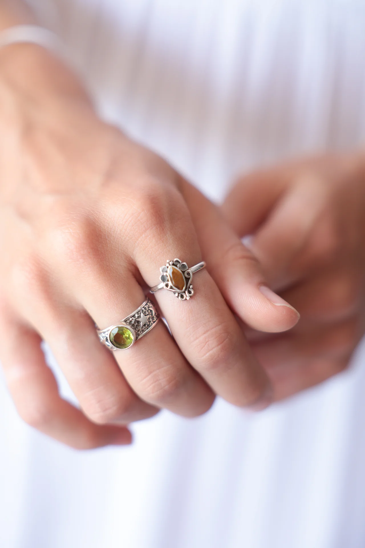 Essa Tigers Eye Ring