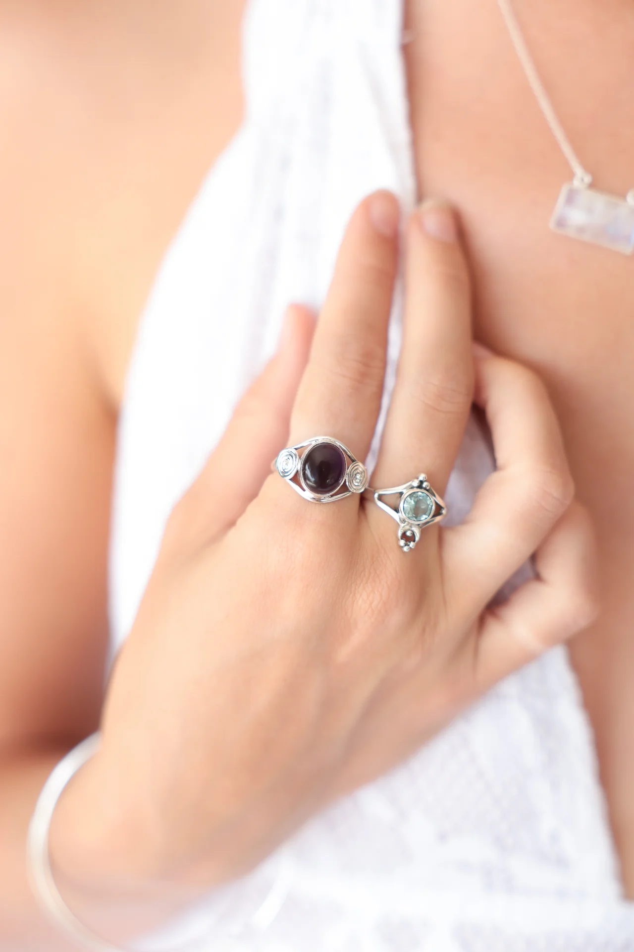 Voula Swirl Ring