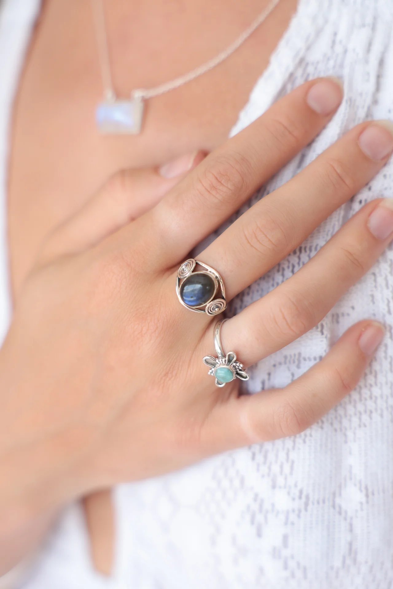 Voula Swirl Ring - Image 2