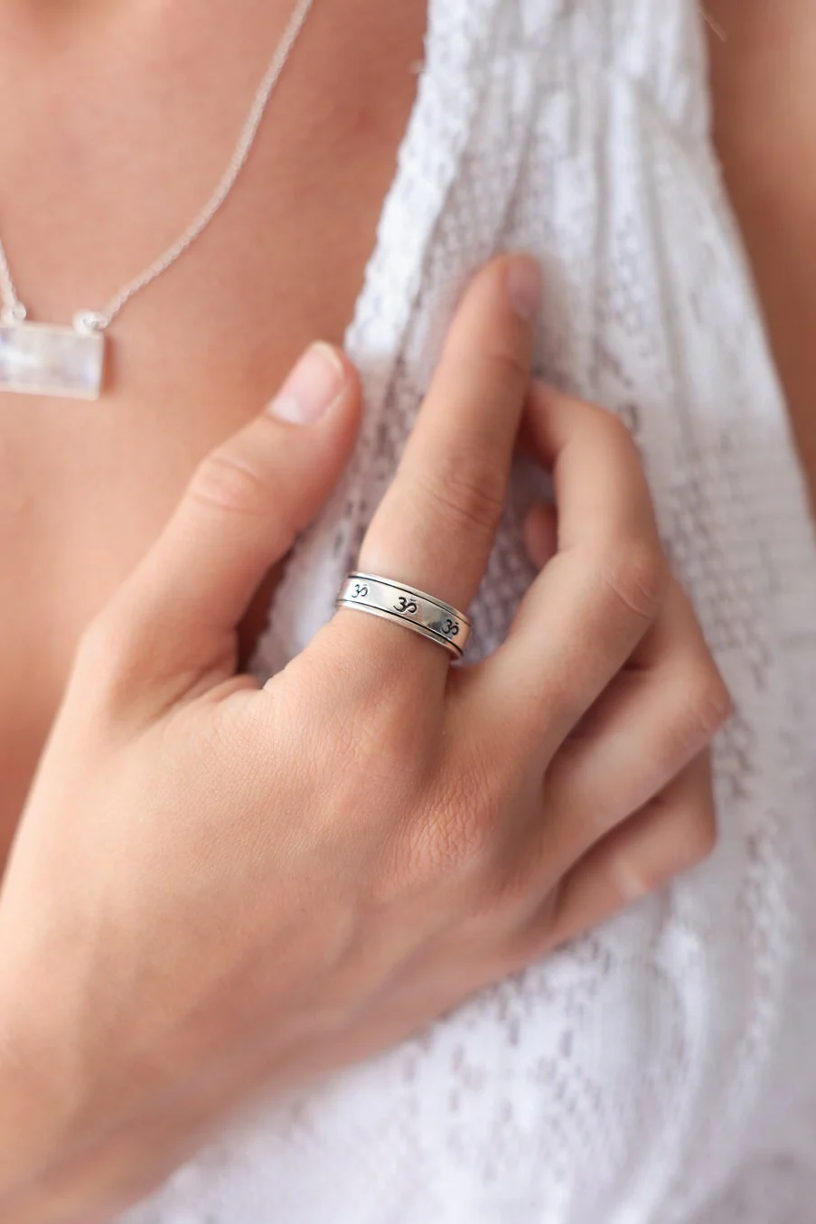 Om Spin Ring