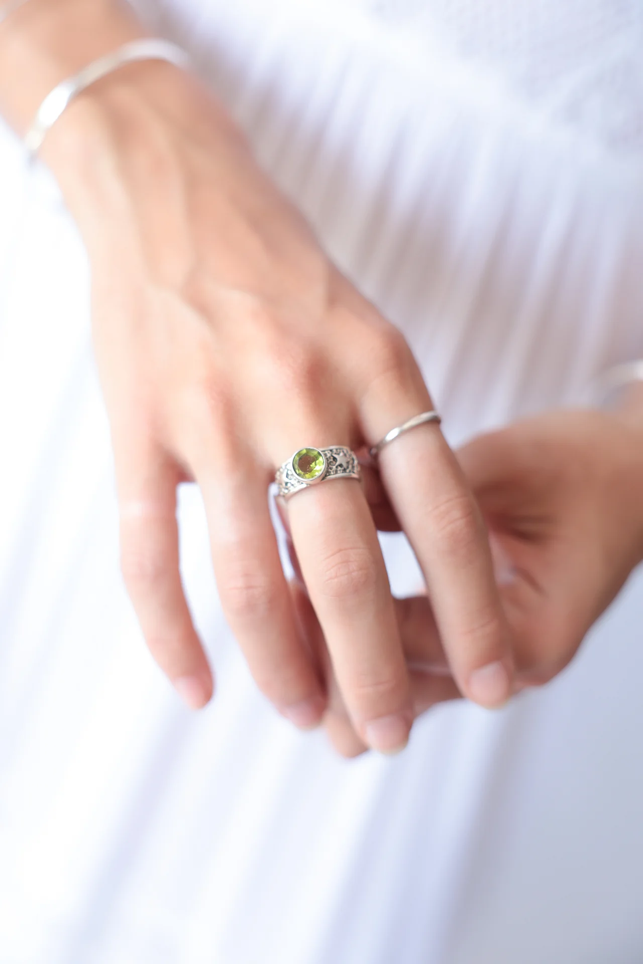 Starla Peridot Ring - Image 2
