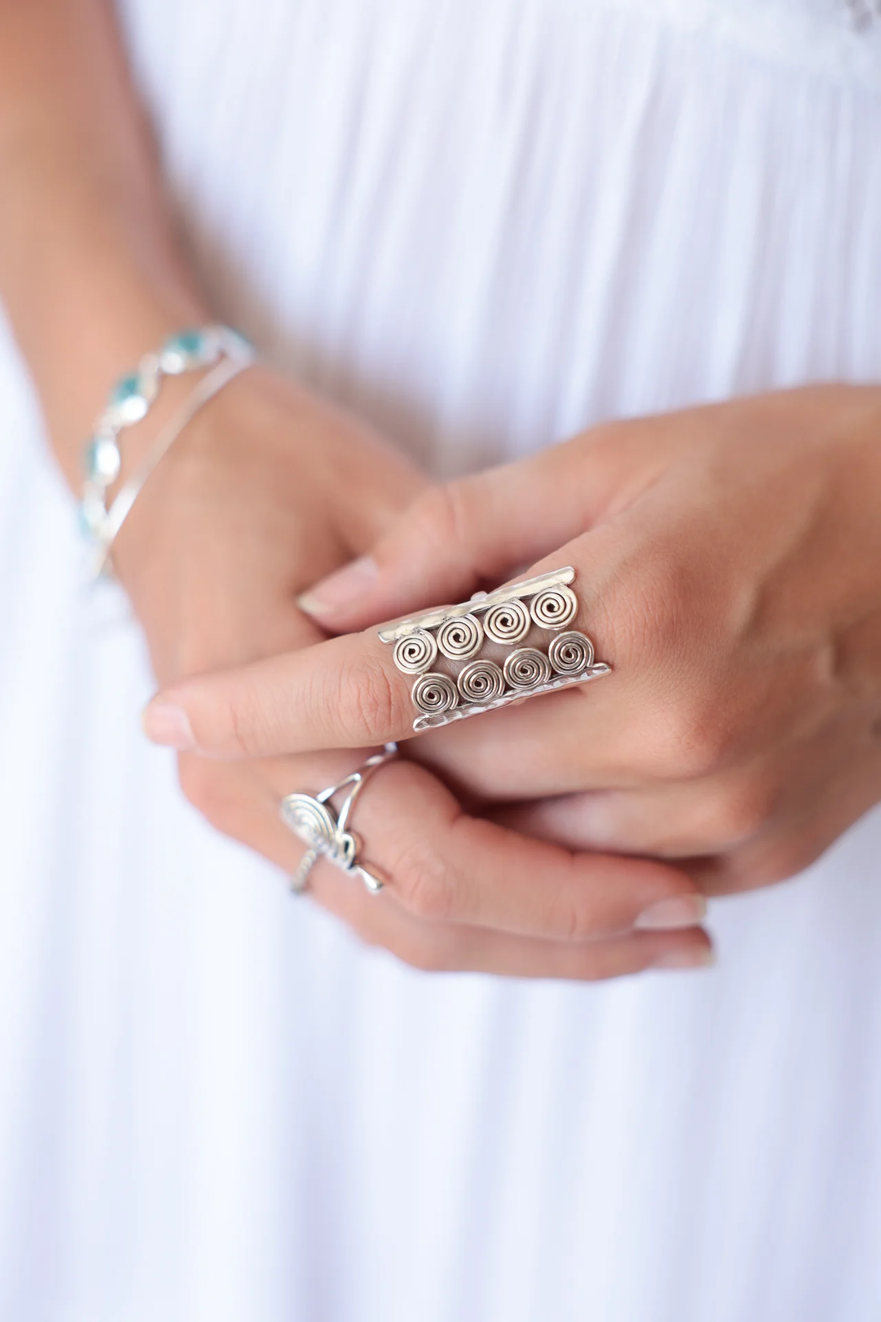 Spirals Statement Ring - Image 4
