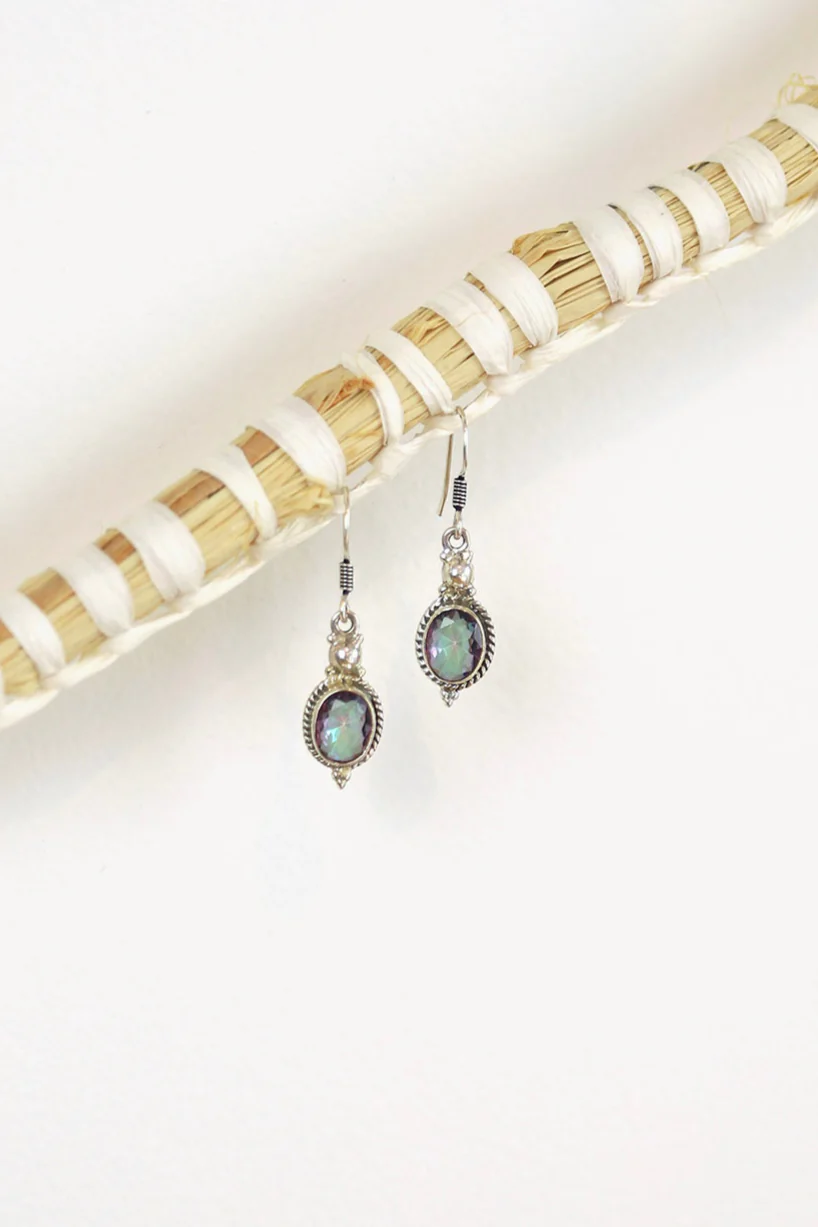 Mystic Topaz Tiz Earring - Image 2