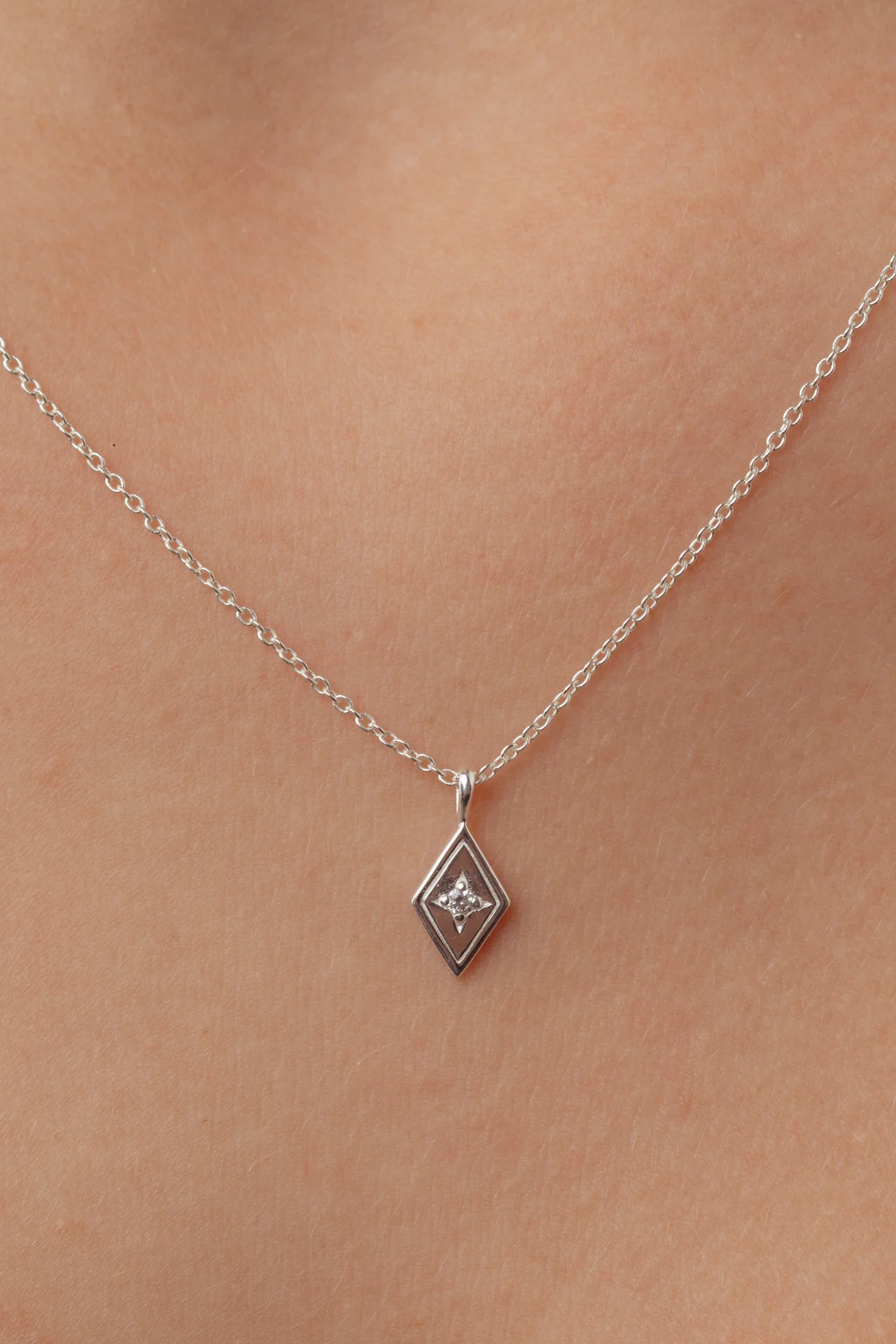Lumi Star Silver Necklace - Image 5
