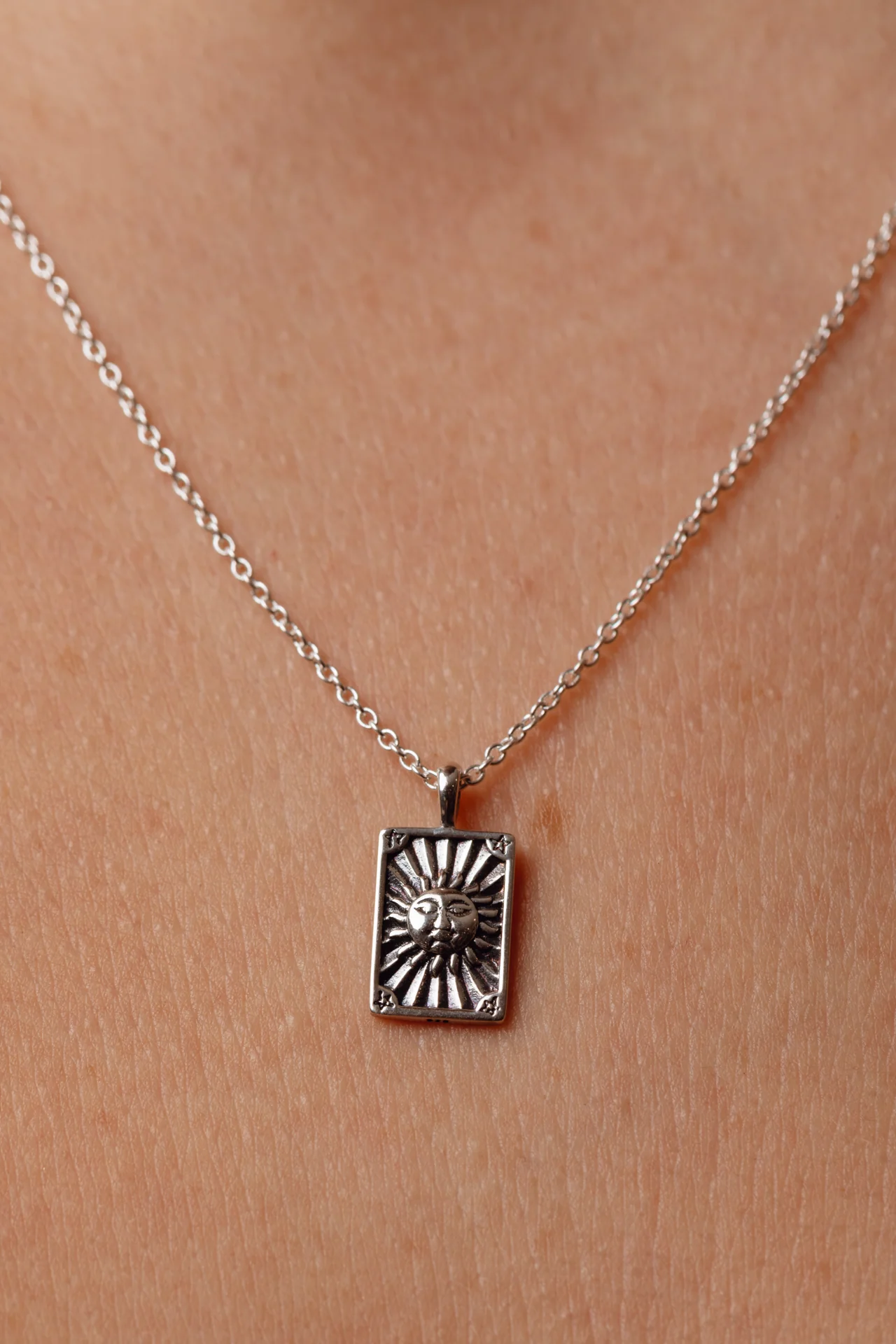Noor Silver Necklace