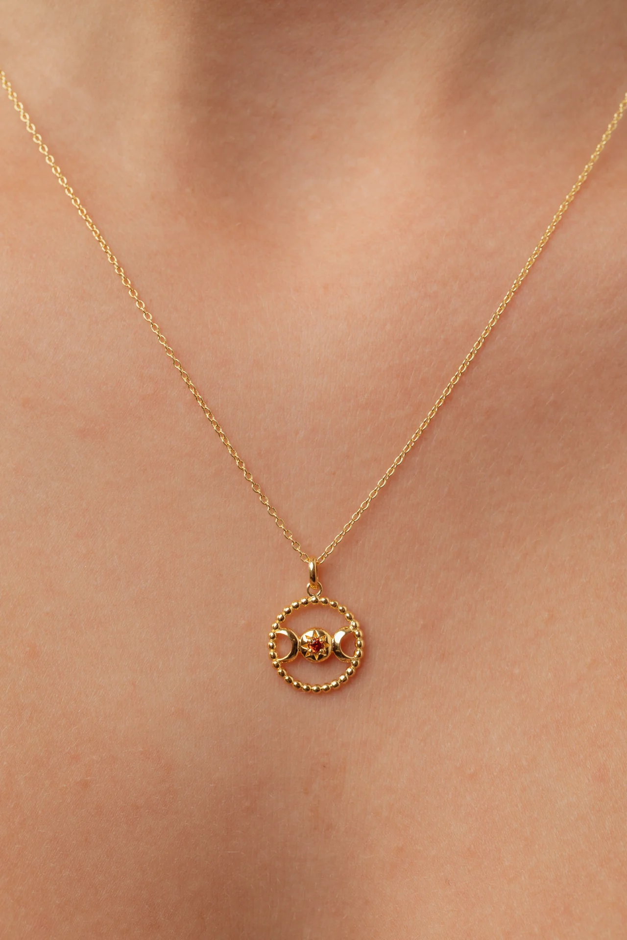 Phases Gold Necklace - Image 3
