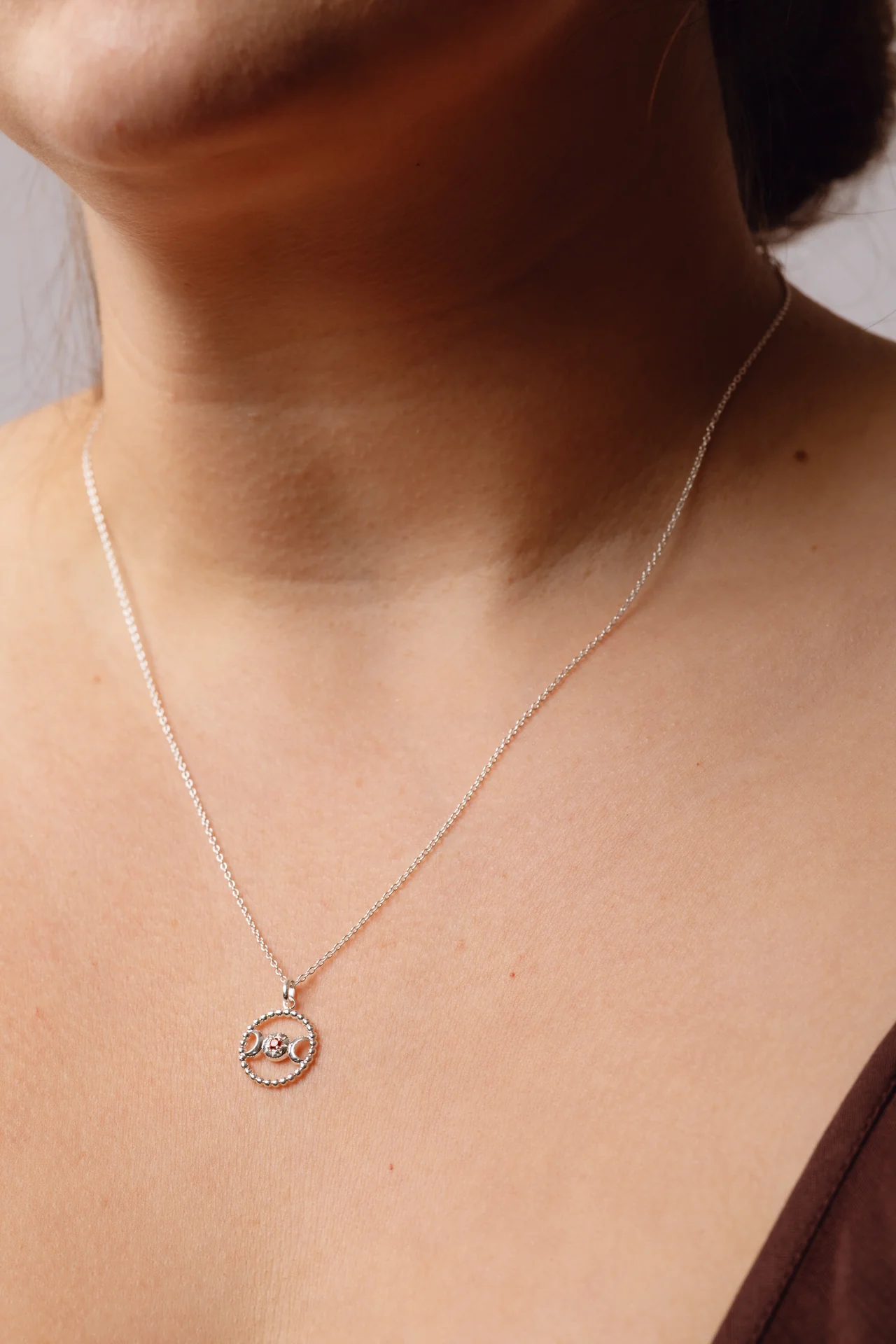 Phases Silver Necklace - Image 2