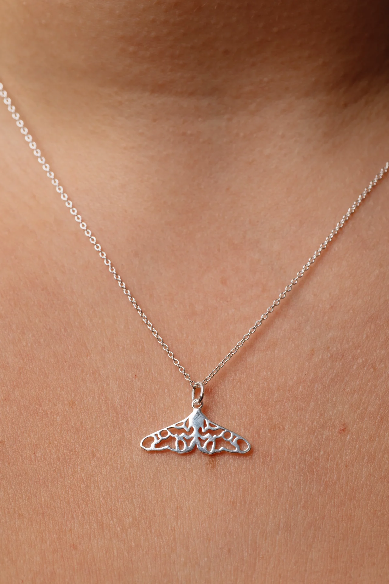 Mothira Silver Necklace
