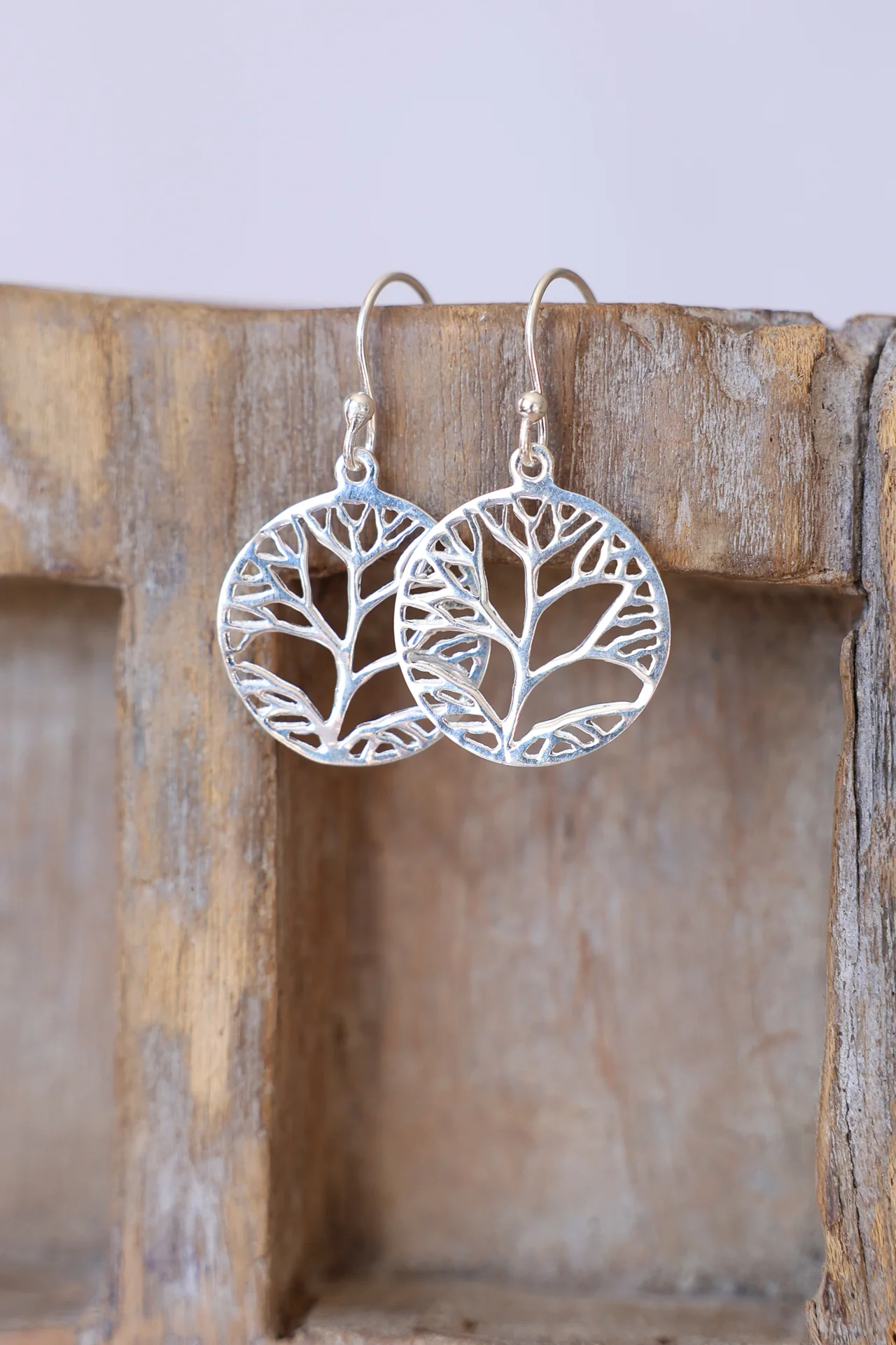 Tree Cutout Earrings