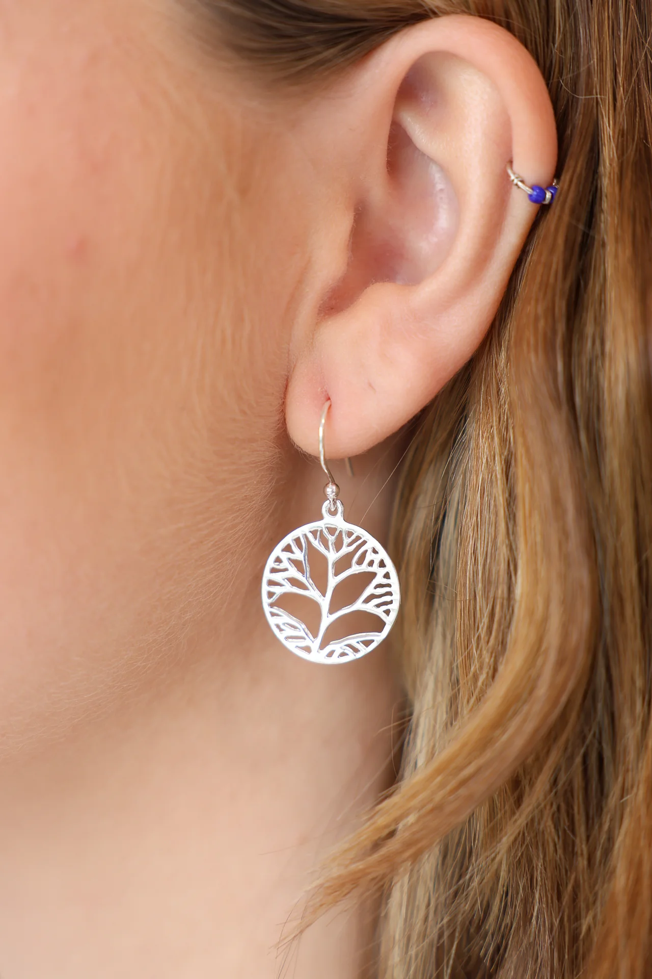Tree Cutout Earrings - Image 3