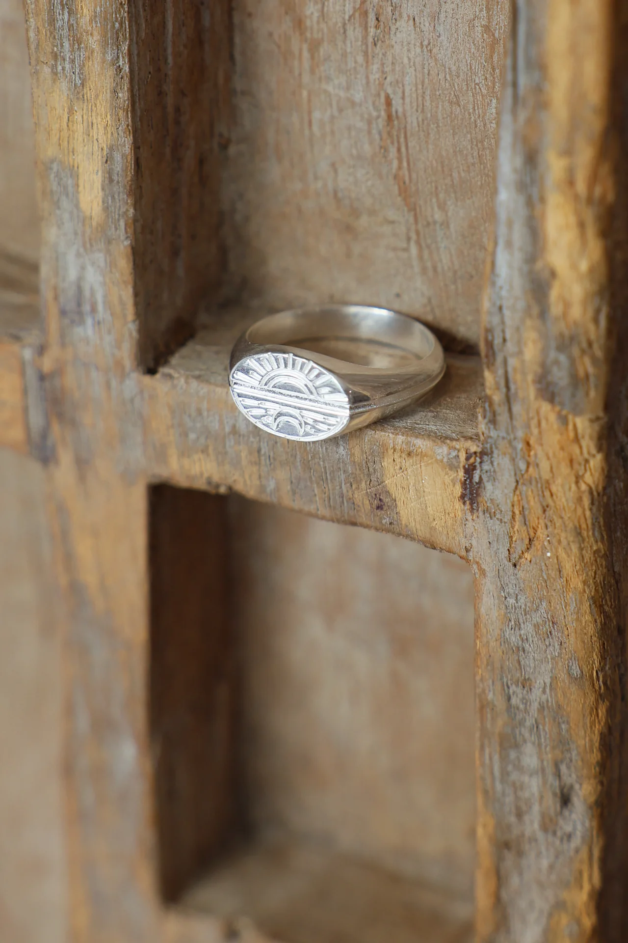 Sun and Moon Split Ring - Image 2