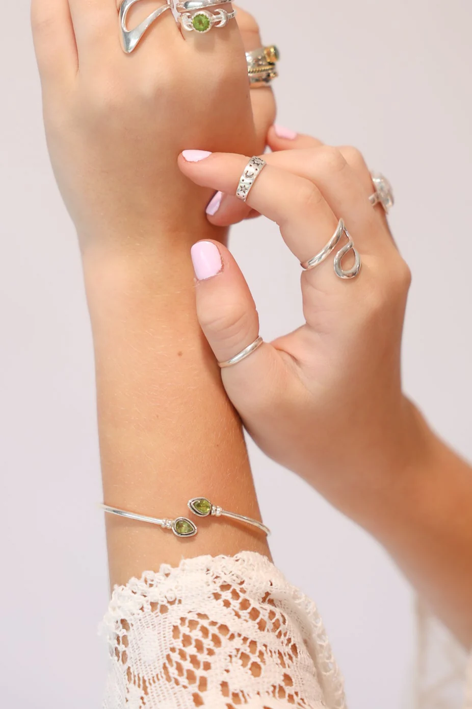 Silver Plain Band - Image 2