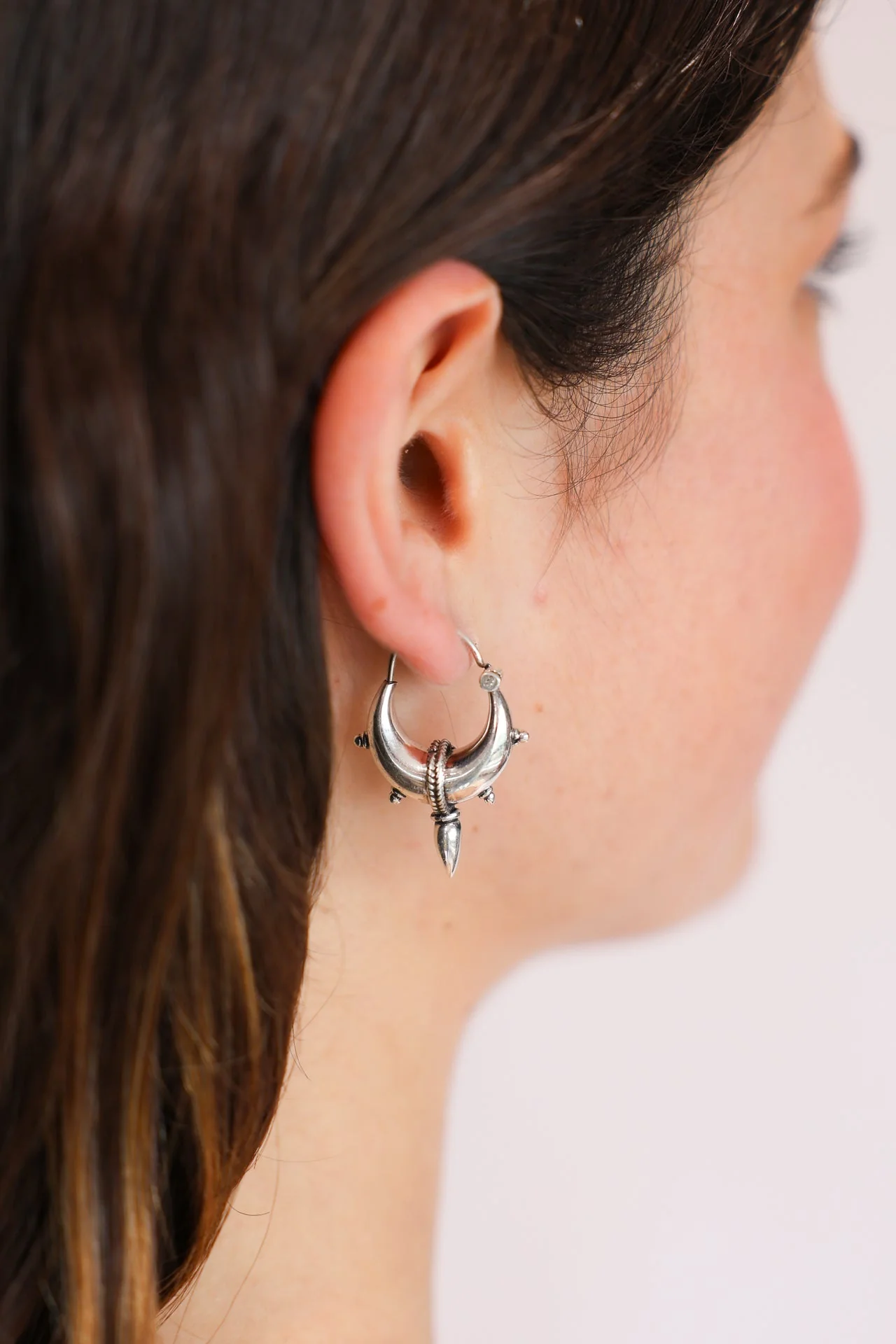 Soraya Ornate Hoops - Image 3