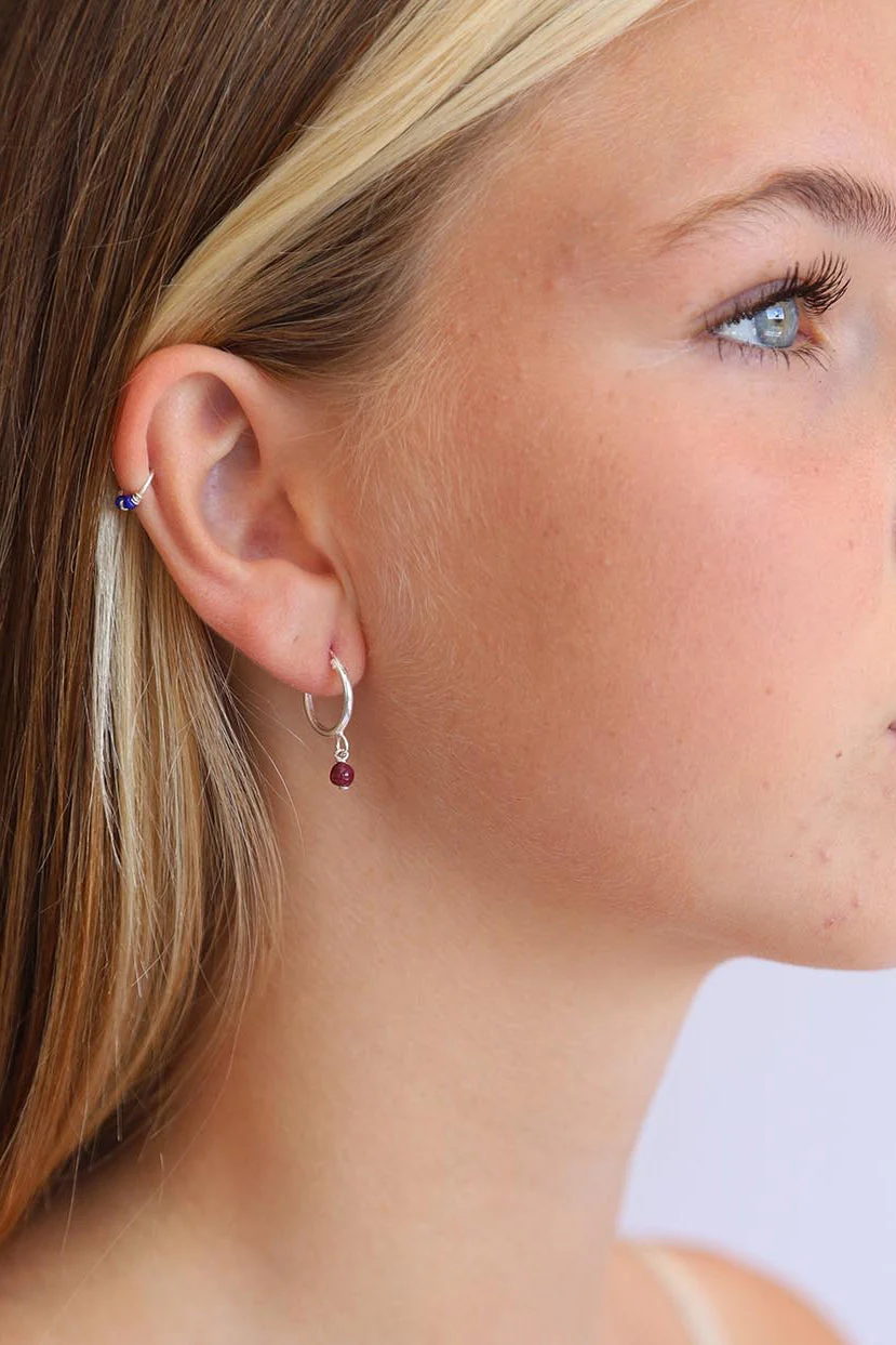 Ruby Cadi Hoops