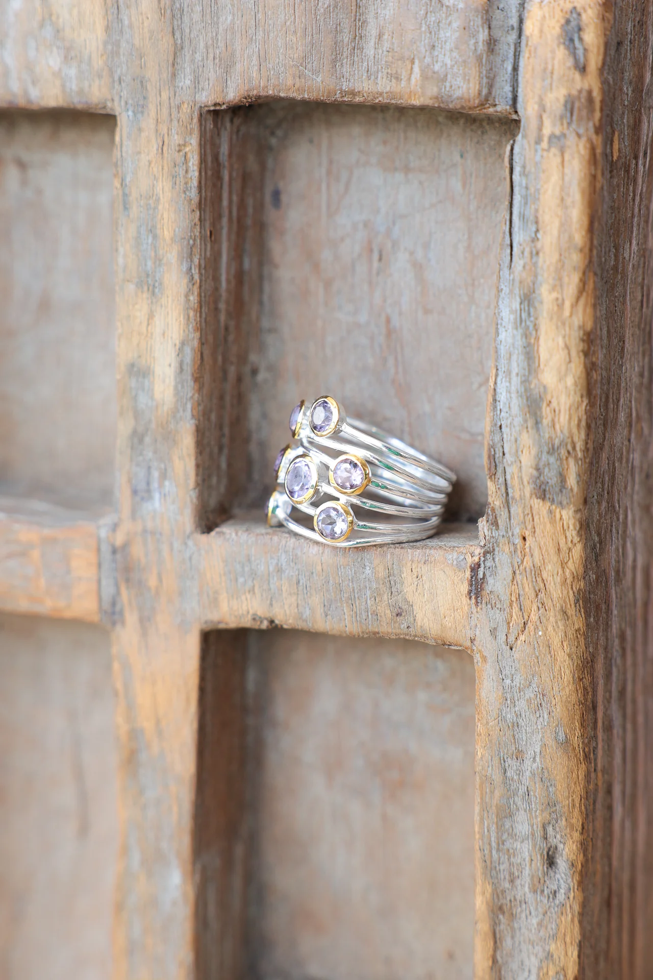 Amethyst Sevan Ring - Image 2