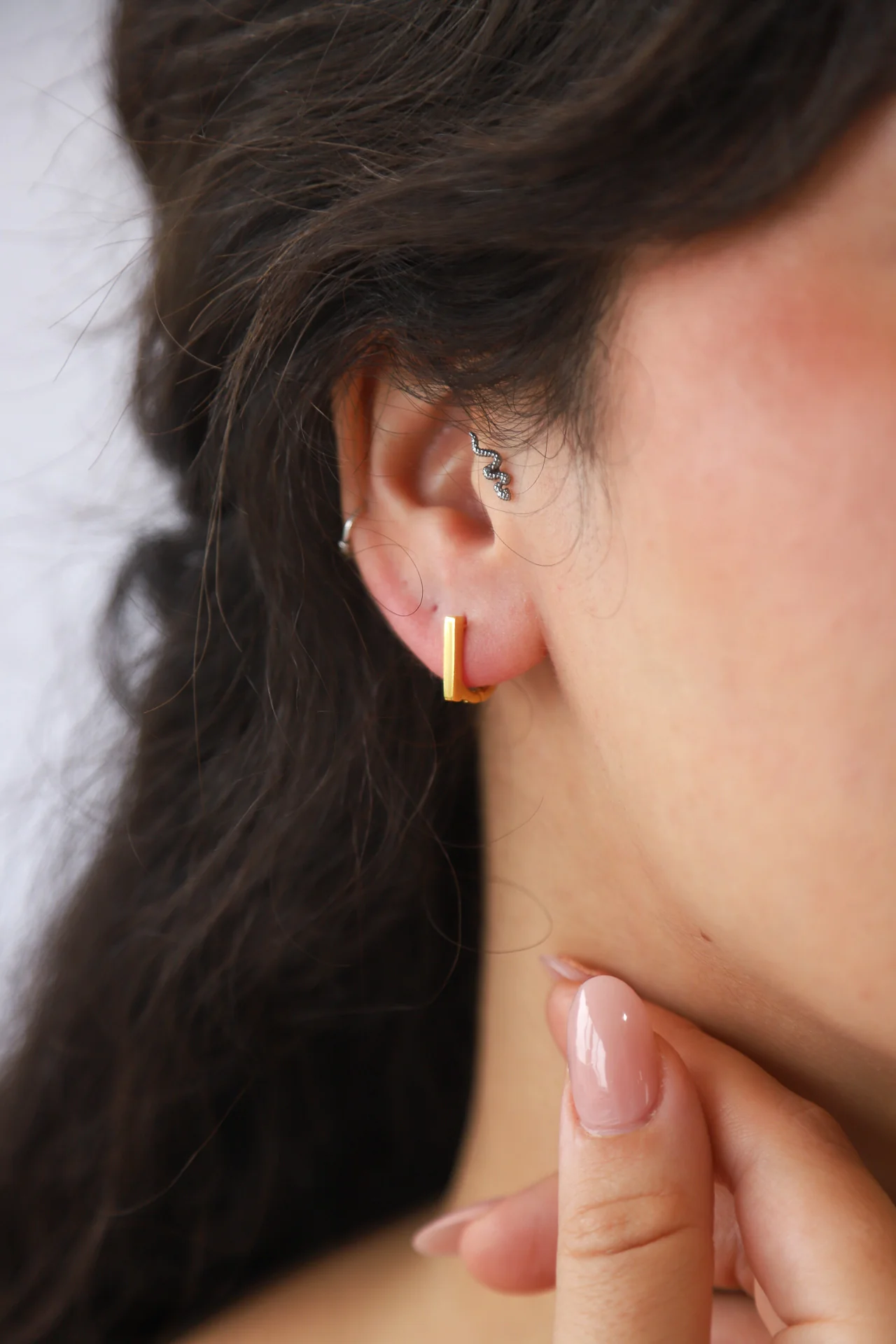 Sien Gold Hoops - Image 2