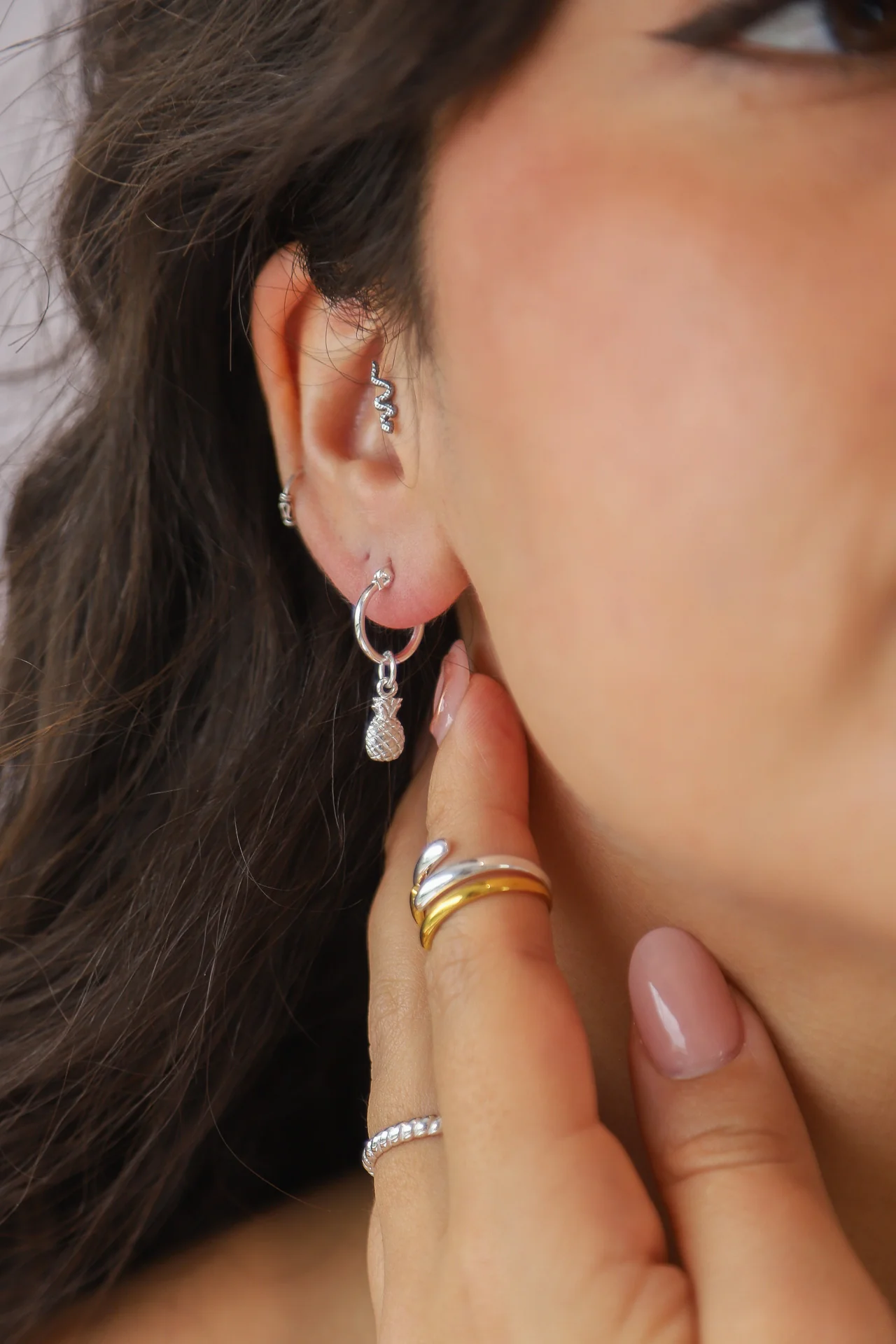 Silver Island Earrings - Image 3
