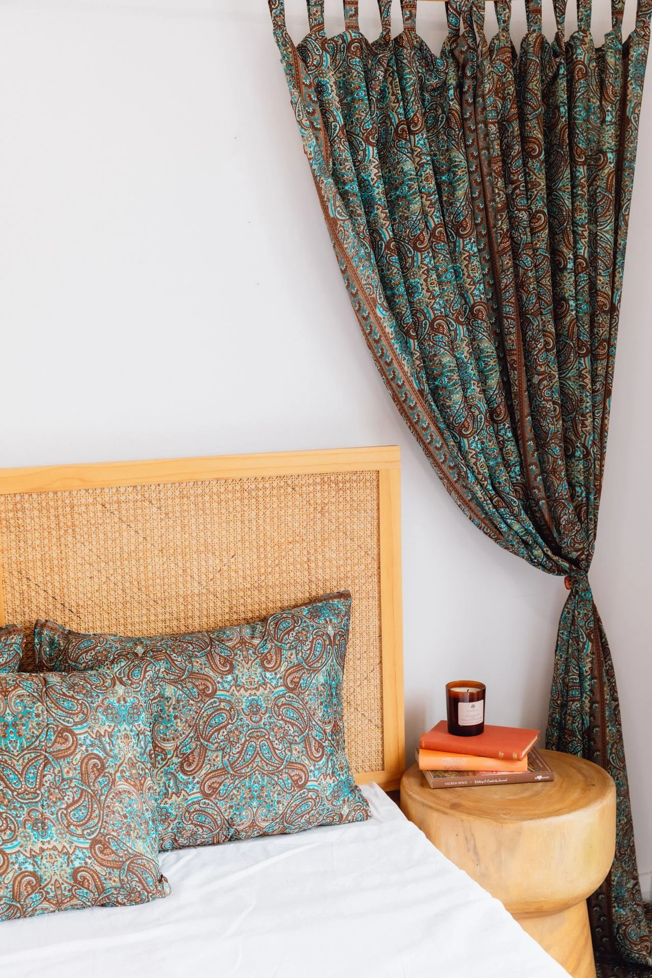 Neela Sari Curtain