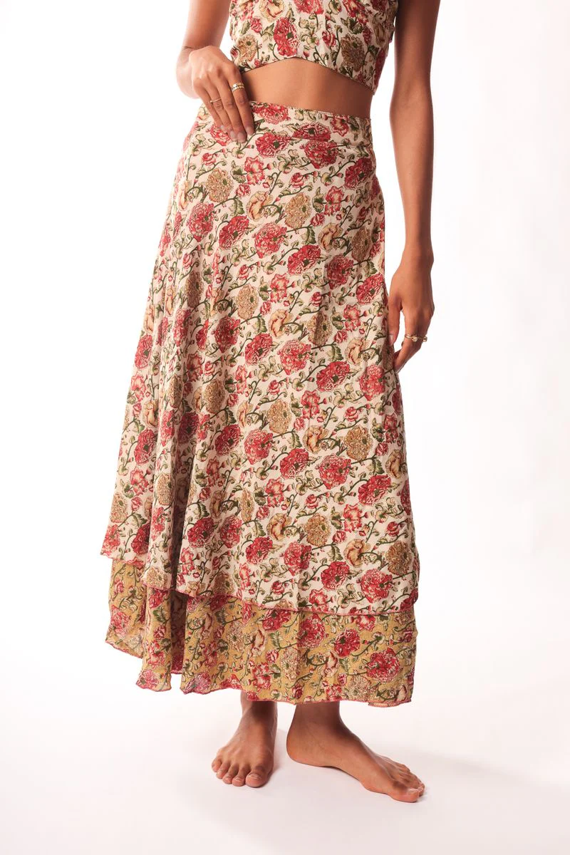 Long Wrap Skirt - Image 2