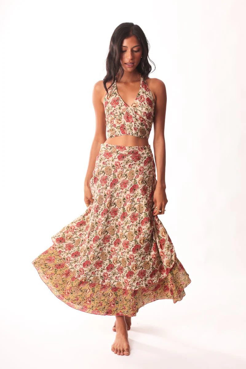 Long Wrap Skirt - Image 3