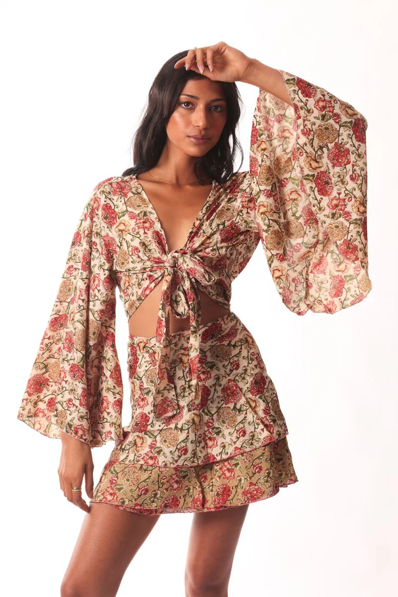Short Wrap Skirt - Image 2
