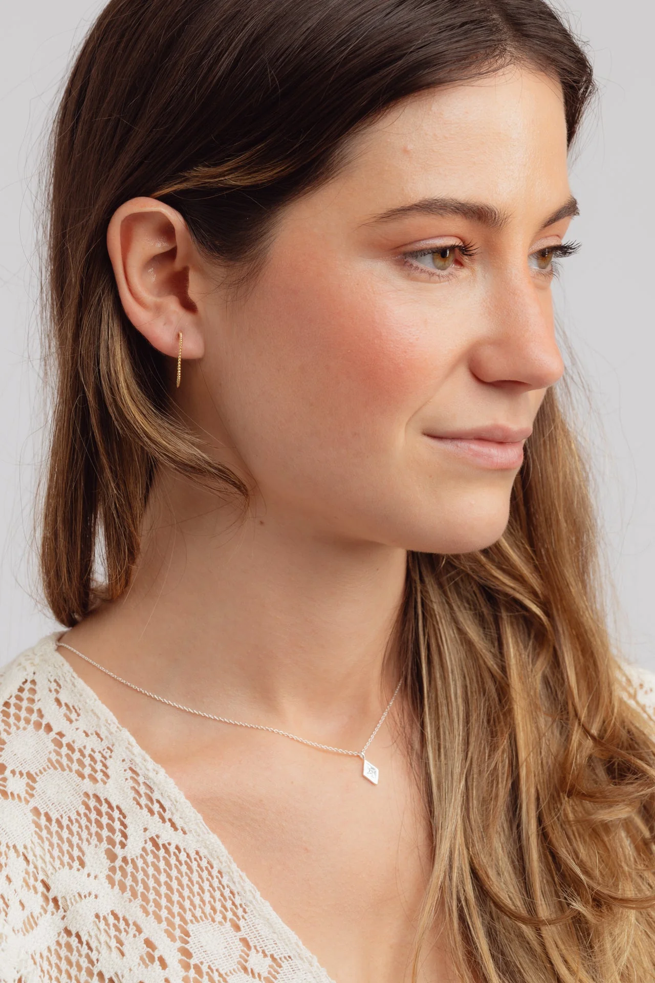 Tippia Gold Hoops - Image 2